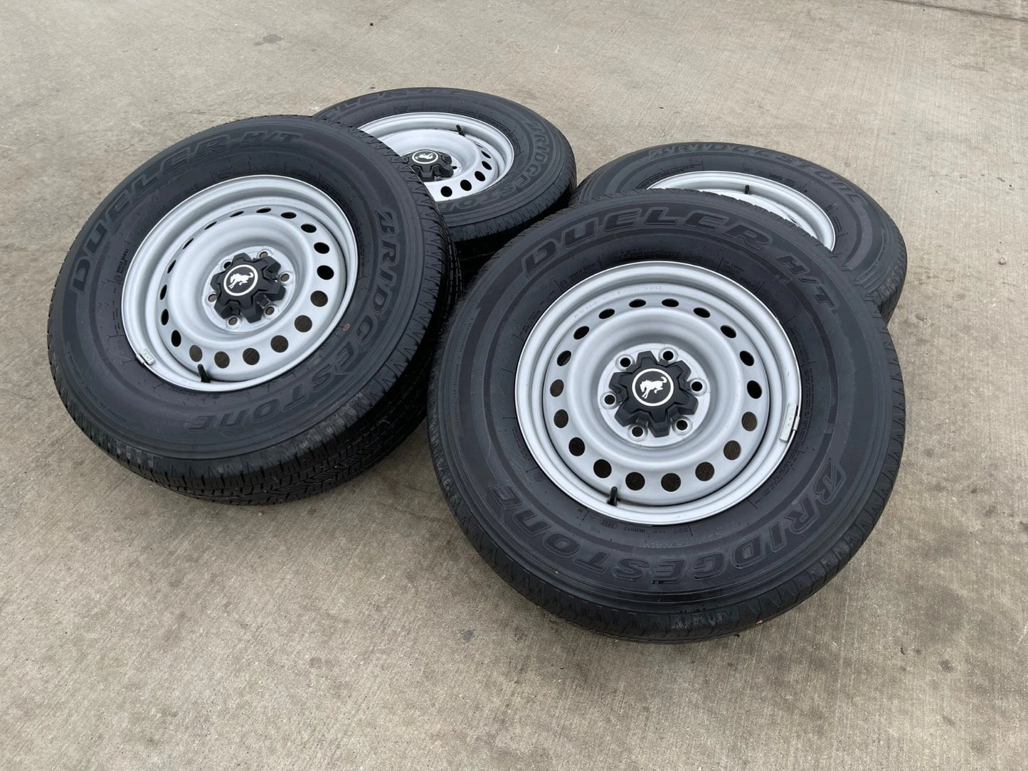 16" Ford Bronco steel wheels rims tires 10226 Ranger 2021 2022 2023 2024 2025