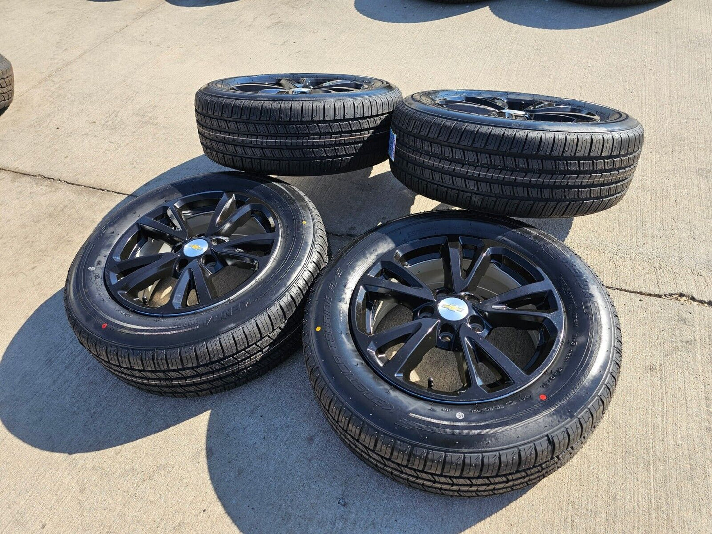 17" Chevy Equinox OEM wheels rims 5756 Terrain 2014 2015 2016 2017 NEW tires
