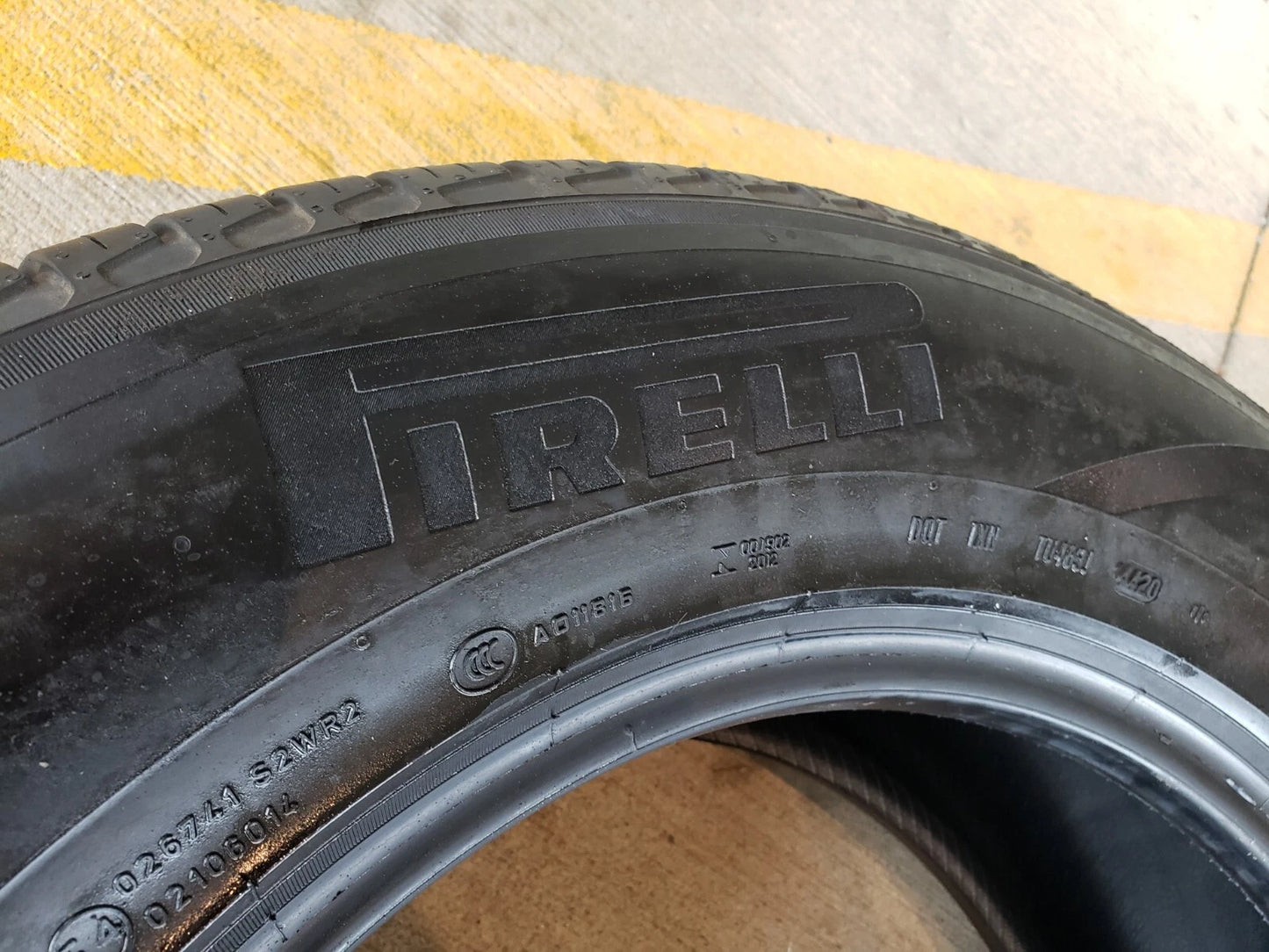(1) 255/65/19 Pirelli Scorpion Zero A/S tire 114V 255/65r19 M+S LR