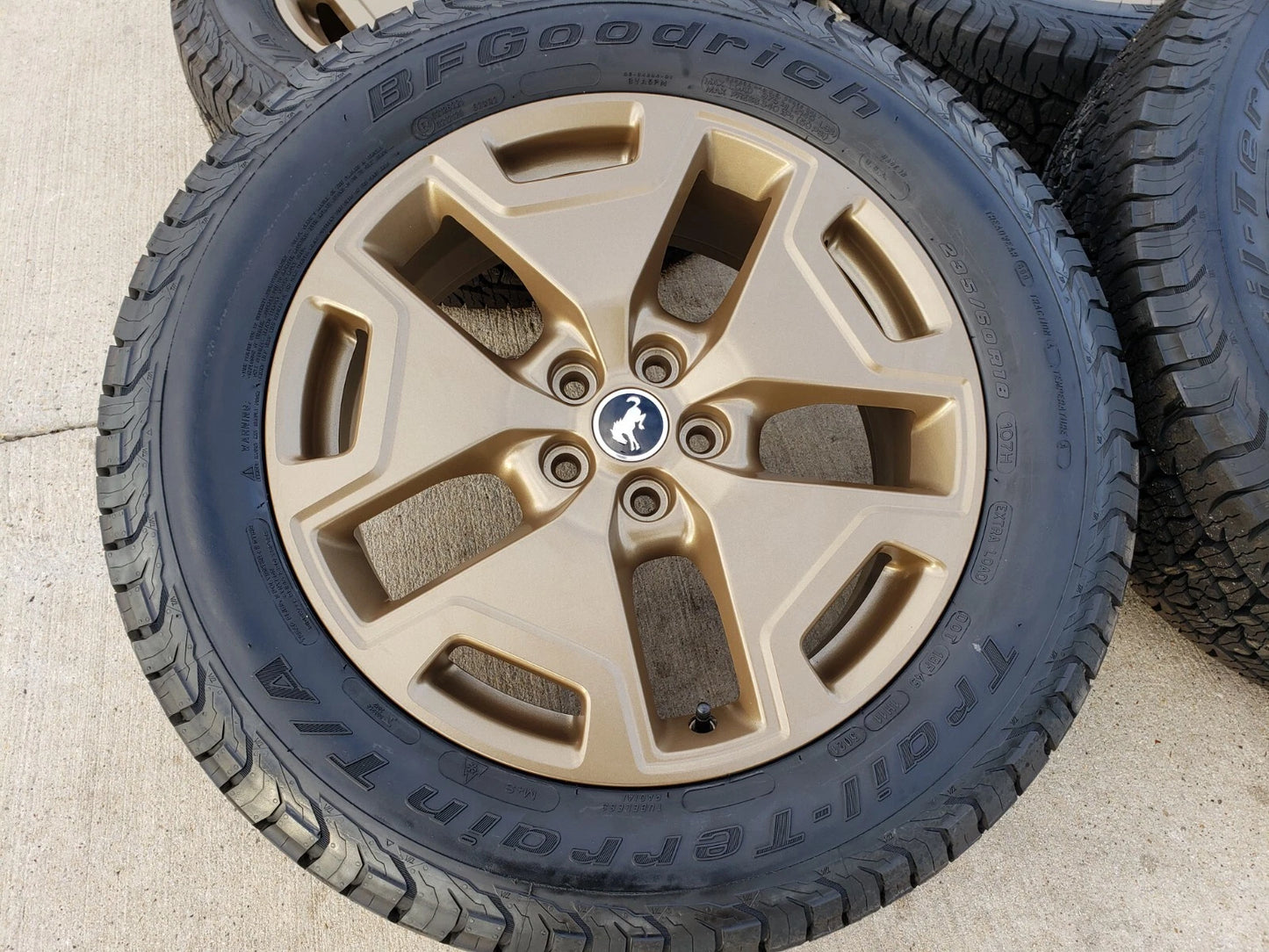 18" Ford Maverick Bronco Sport HERITAGE OEM rims wheels 95020 10328 BRONZE NEW