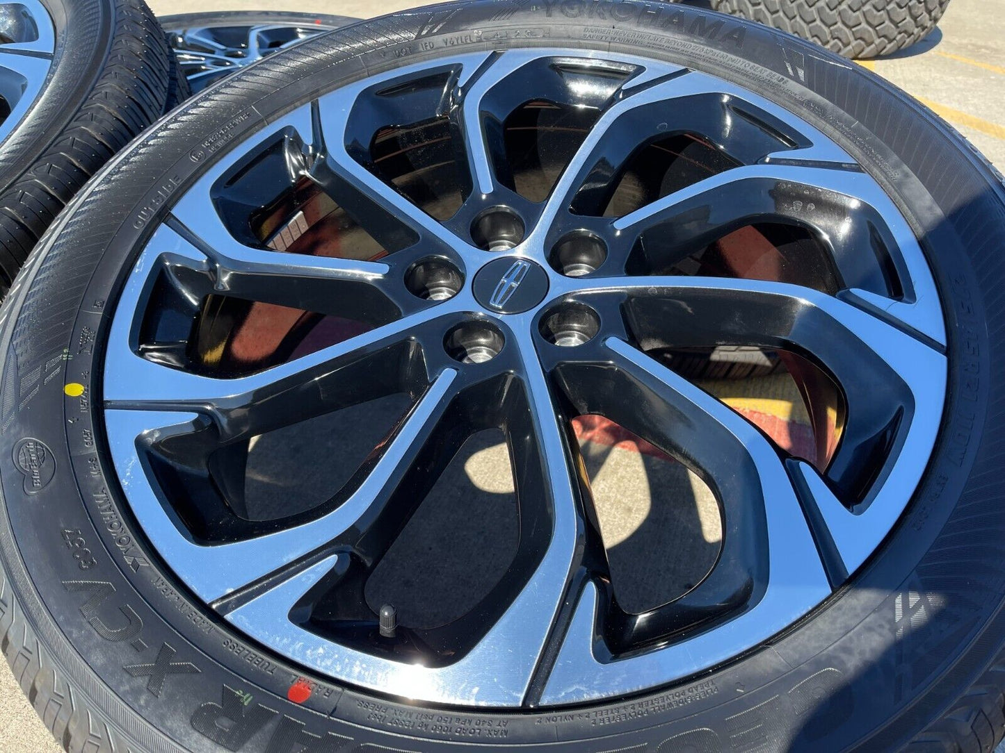 21" Lincoln Nautilus Black Label OEM rims wheels tires 2021 2022 2023 2024 2025