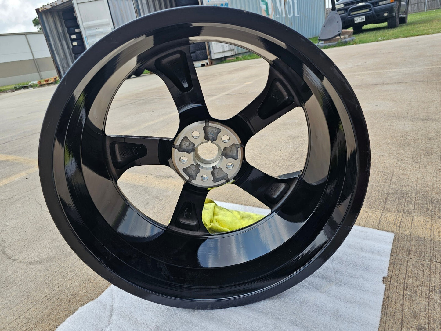 22" 22x9.5 Lucid Gravity OEM Grand Touring wheel rim 5x120 2024 2025 2026 FRONT