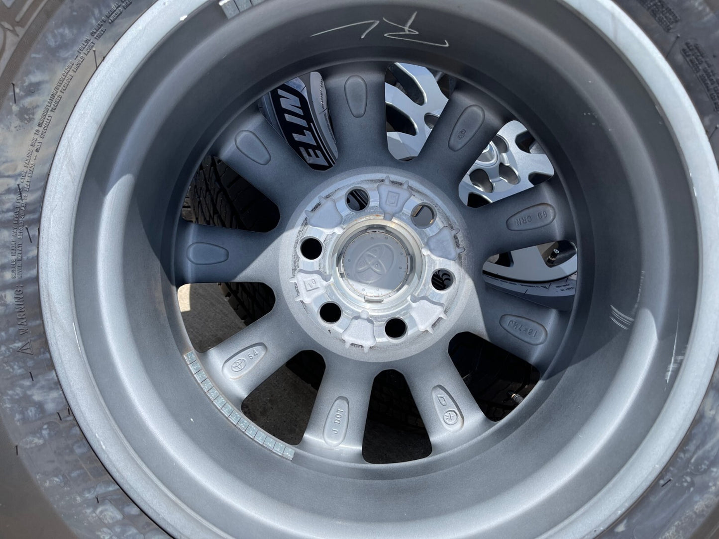 18" Toyota Land Cruiser OEM TRD wheels rims 95952 Tundra Sequoia MICHELIN