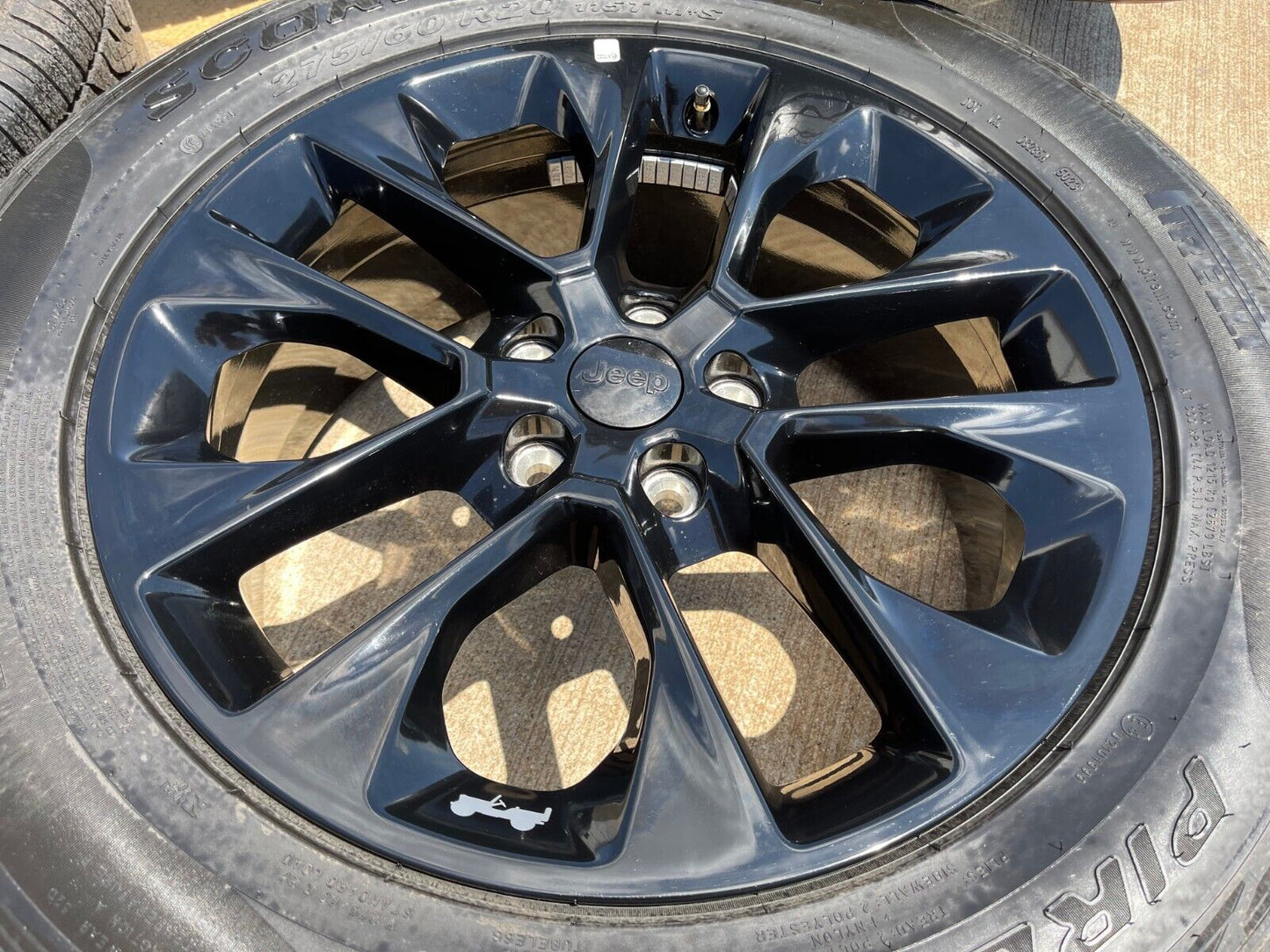 20" Jeep Wrangler HIGH ALTITUDE OEM Black wheels rims 96902 Gladiator NEW