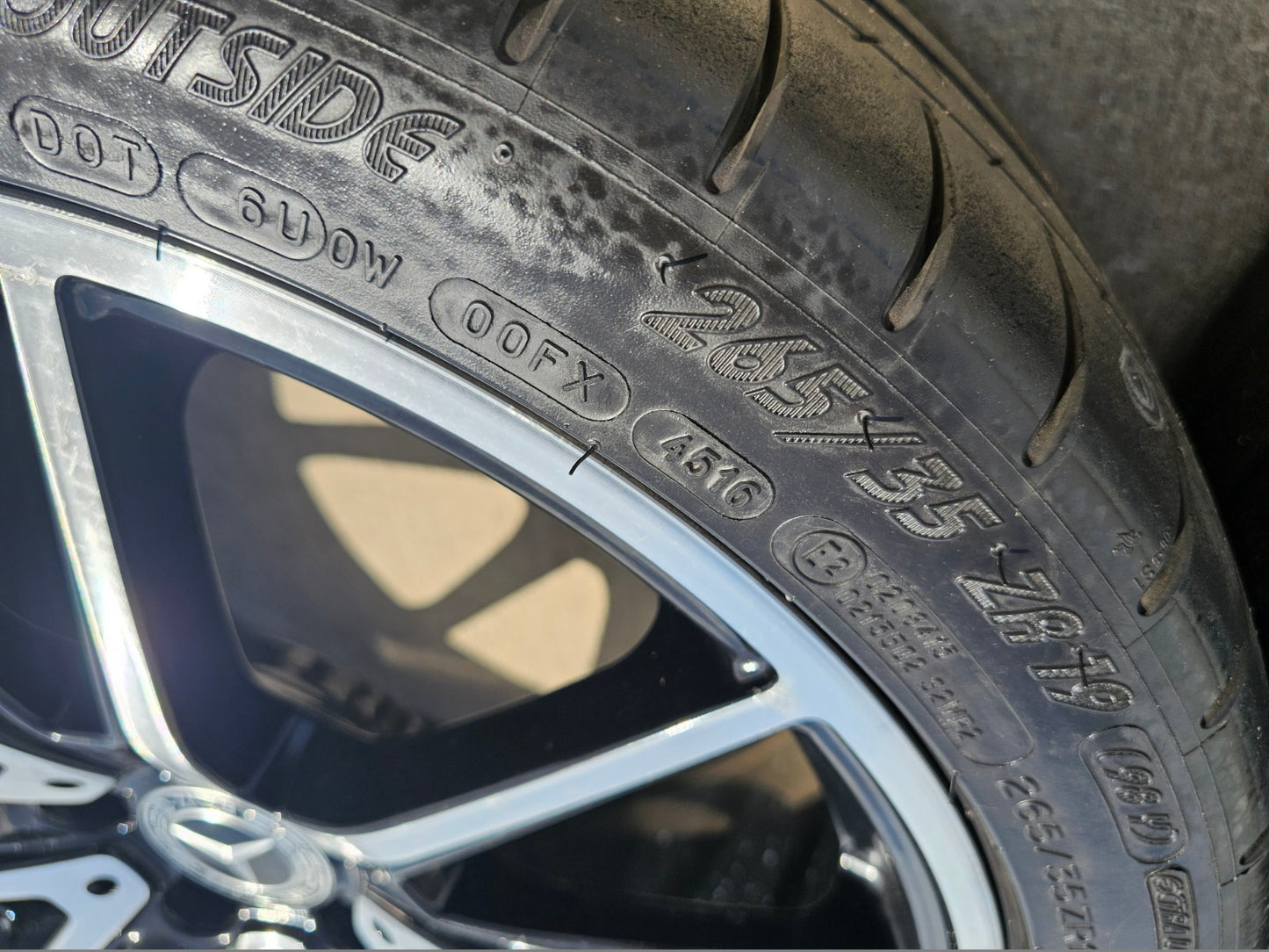 19x9 Mercedes GT AMG OEM spare 85476 Front 2016 2017 2018 2019 2020 2021