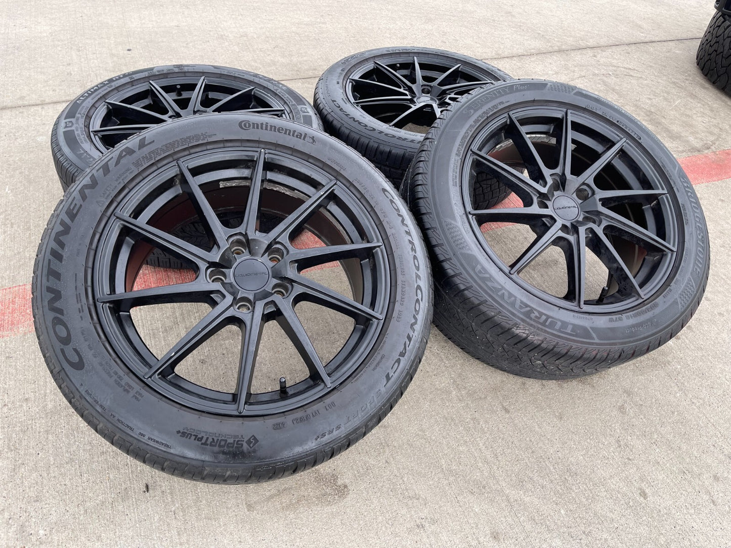 18" Liquid Metal Shadow wheels rims Mustang Accord Camry 5x114.3 5x4.5 tires