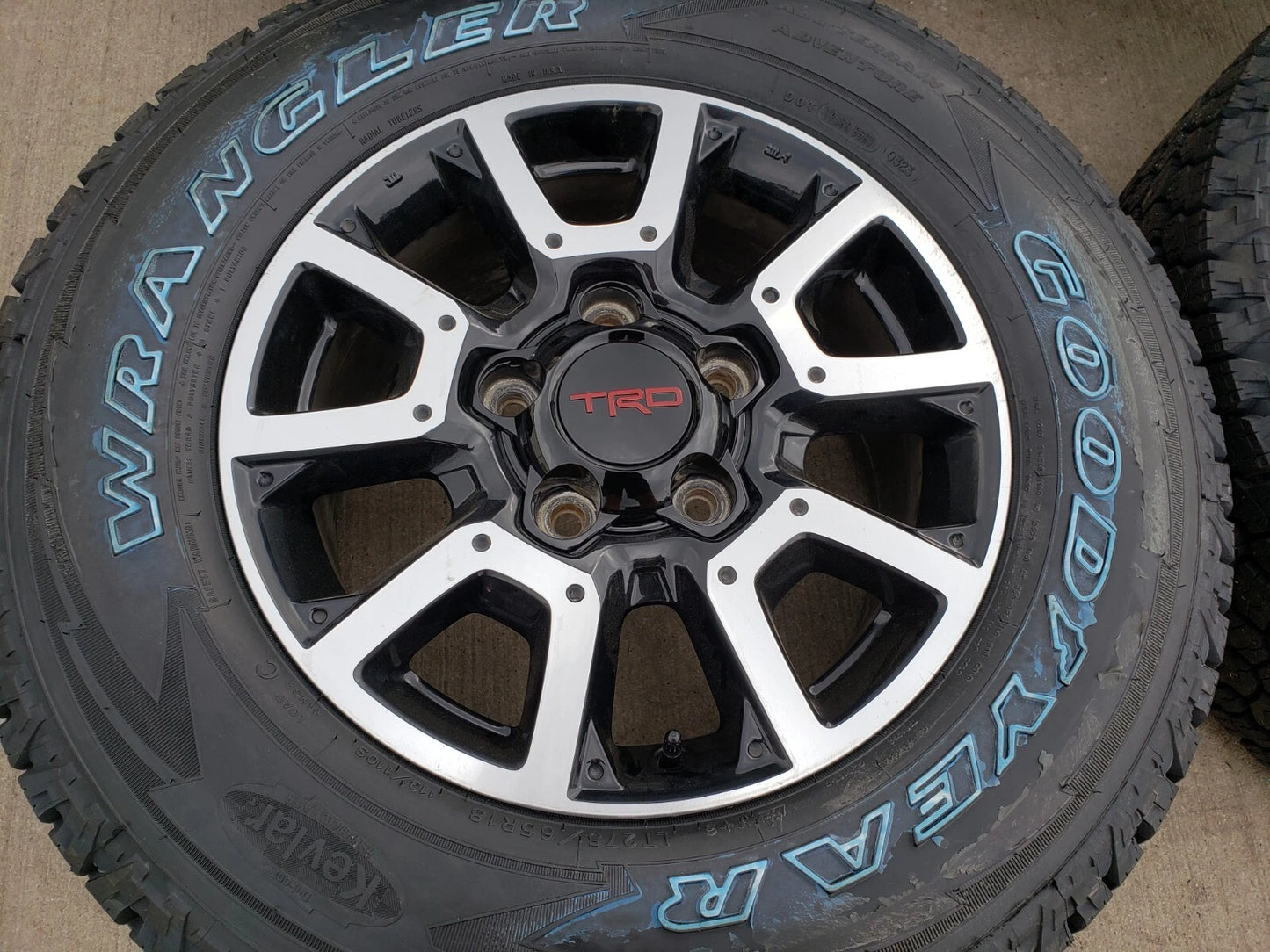 18" Toyota Tundra Sequoia TRD PRO black OEM wheels rims 2019 2020 2021 75157