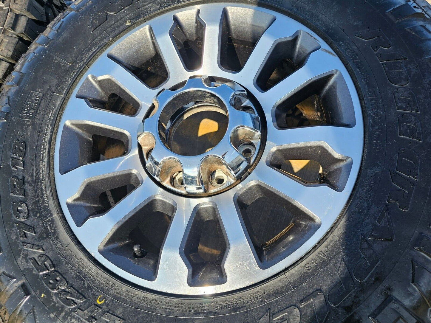 18" Ford F-250 F-350 OEM TREMOR FX-4 rims wheels 10289 tires NITTO 34" NEW