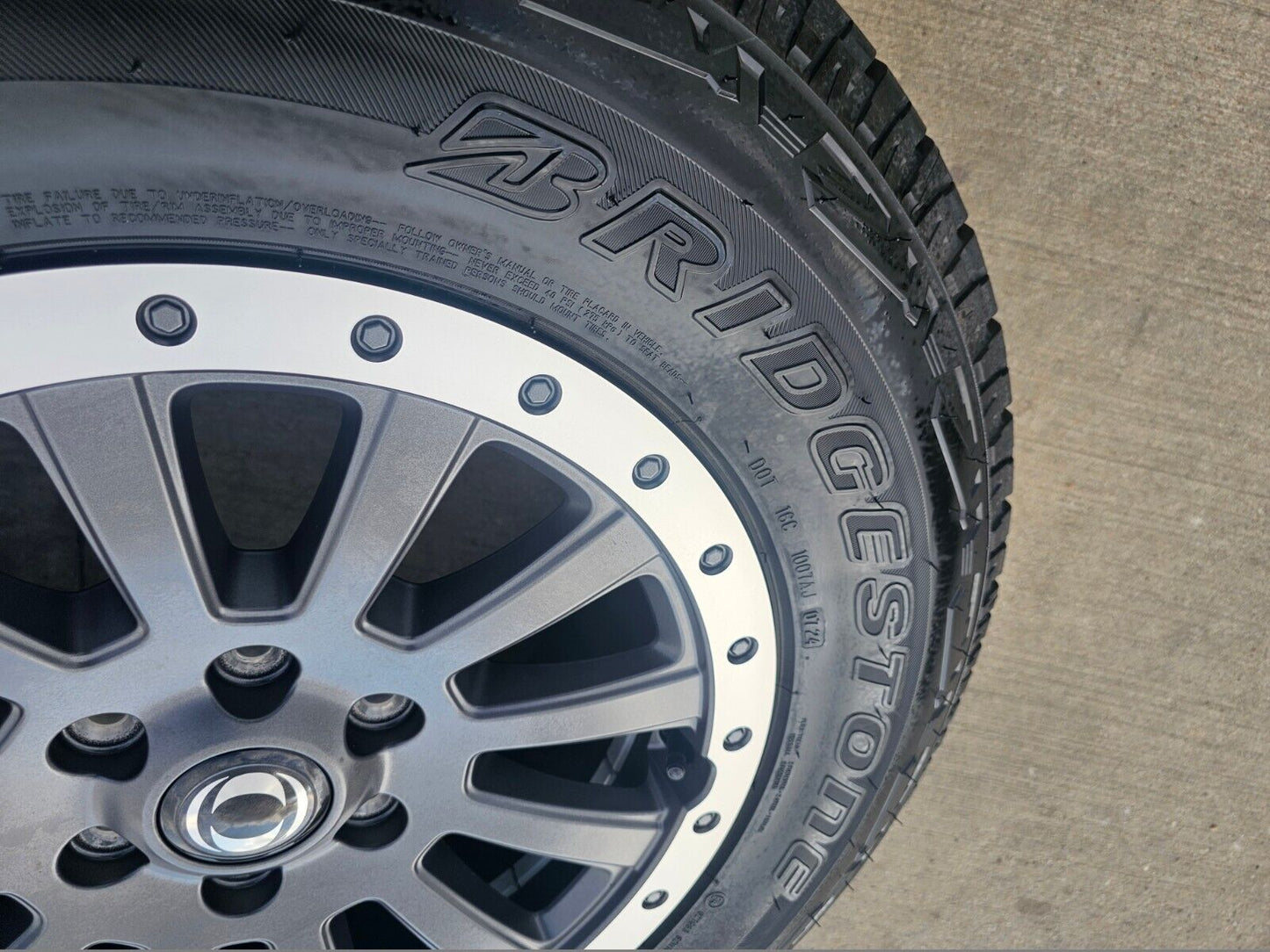 (4) 18" INEOS Grenadier OEM wheels rims tires beadlock 2022 2023 2024 2025 NEW