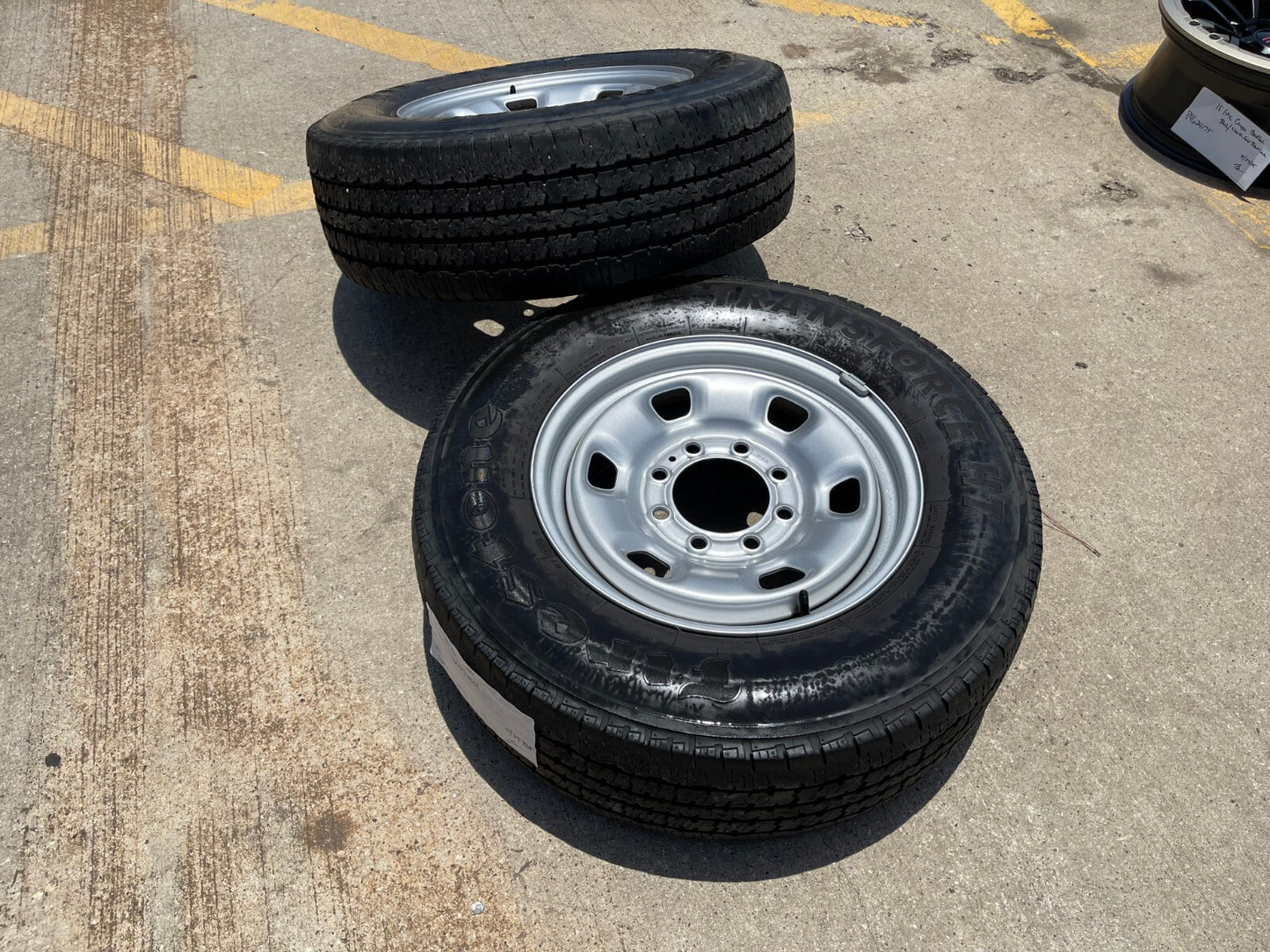 17" Dodge Ram 2500 3500 OEM wheel rim 2497 tire FIRESTONE