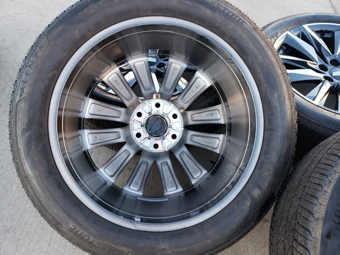 22" Cadillac Escalade OEM Platinum wheels rims 4869 95028 tires 2022 2023 2024