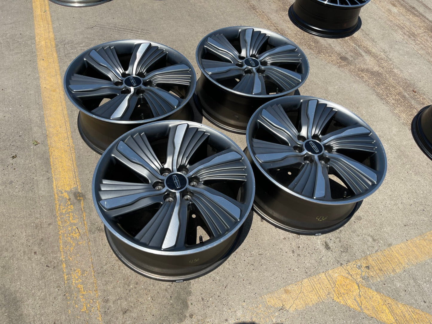22" Lincoln Navigator OEM 10176 rims wheels 2019 2020 2021 2022 2023 2024 2025
