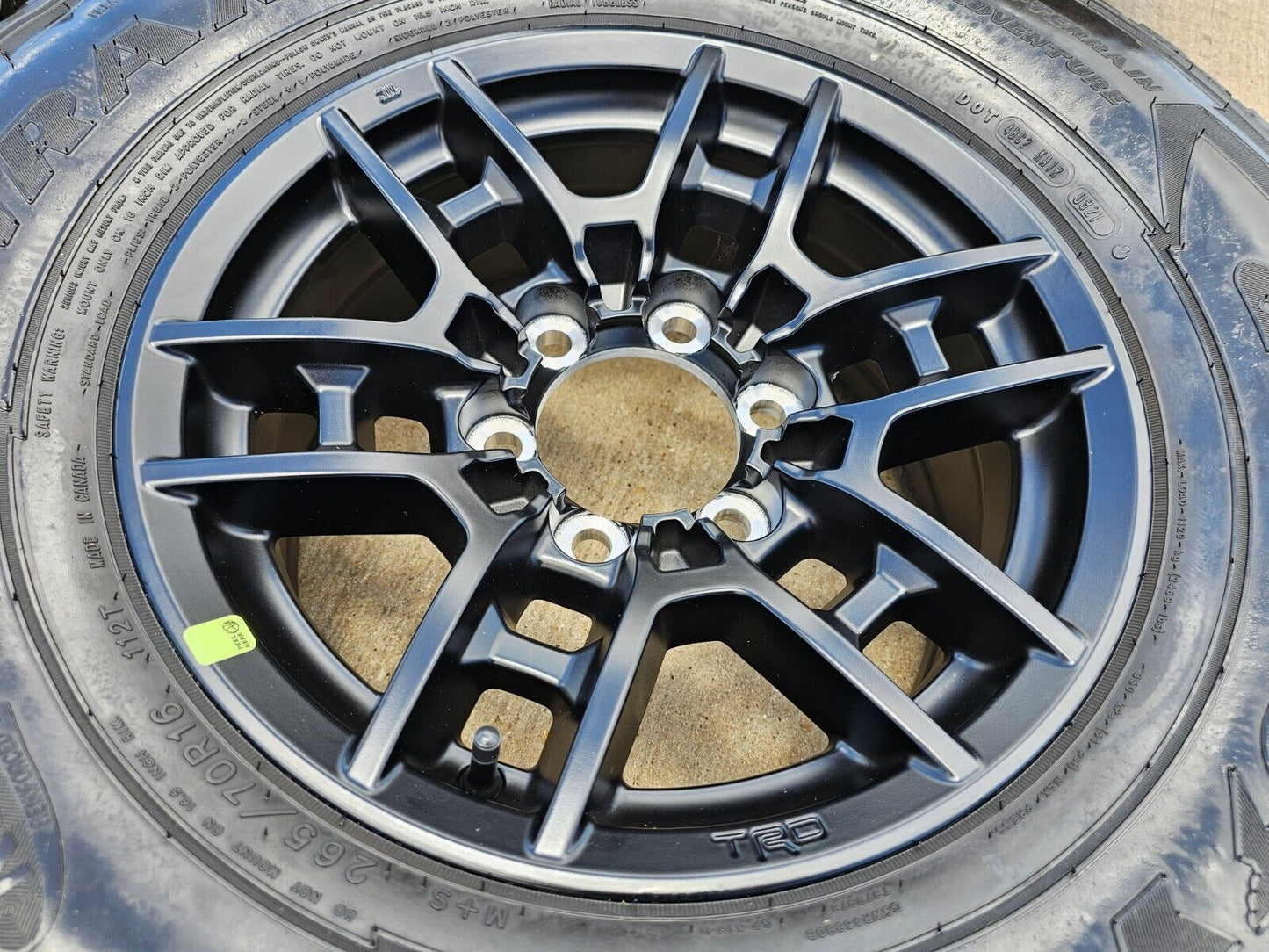 16" Toyota Tacoma TRD wheels rims tires 75258 OEM 4Runner FJ Cruiser