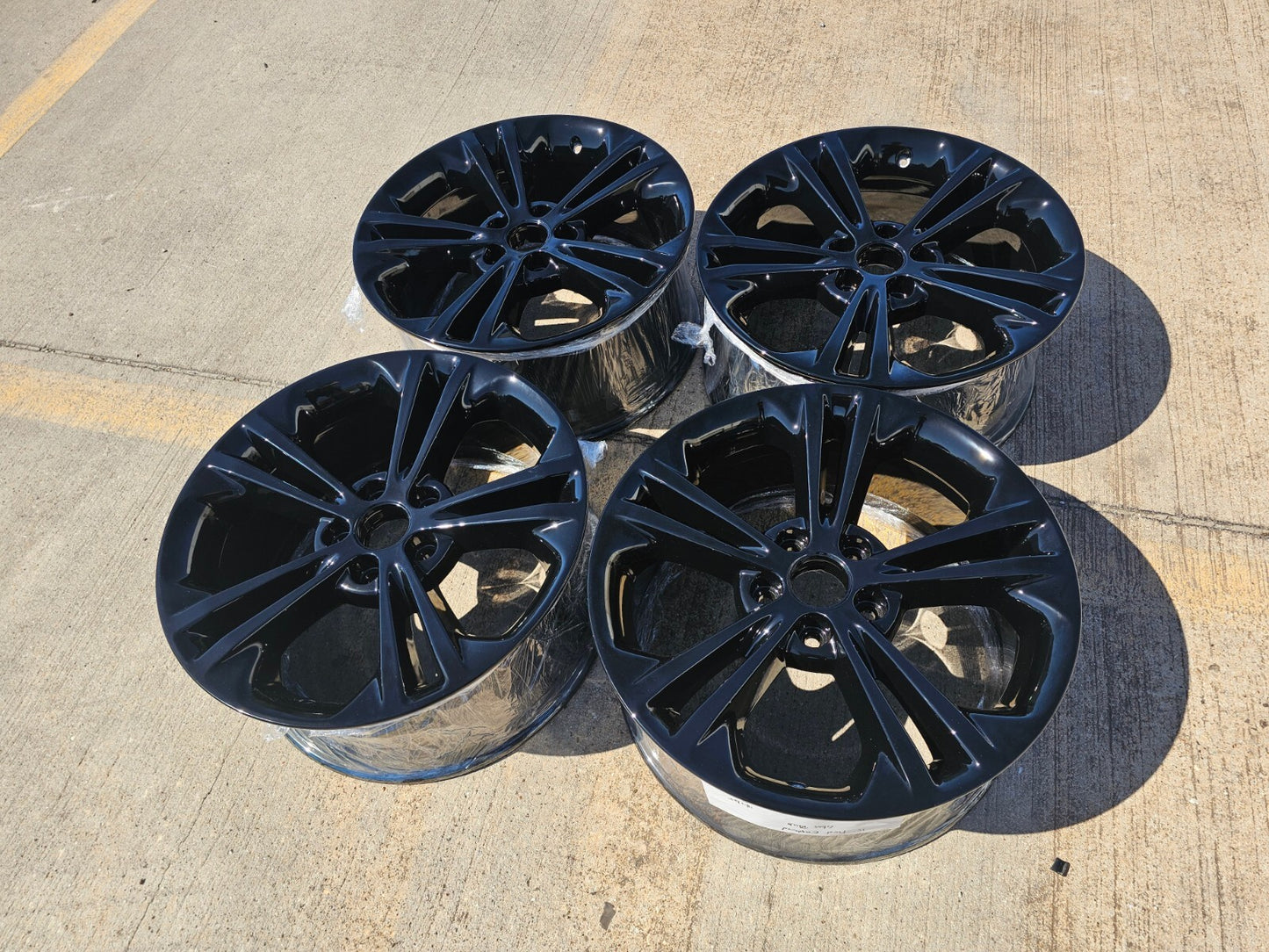 18" Ford Explorer Sport OEM rims wheels black 3922 Taurus NEW