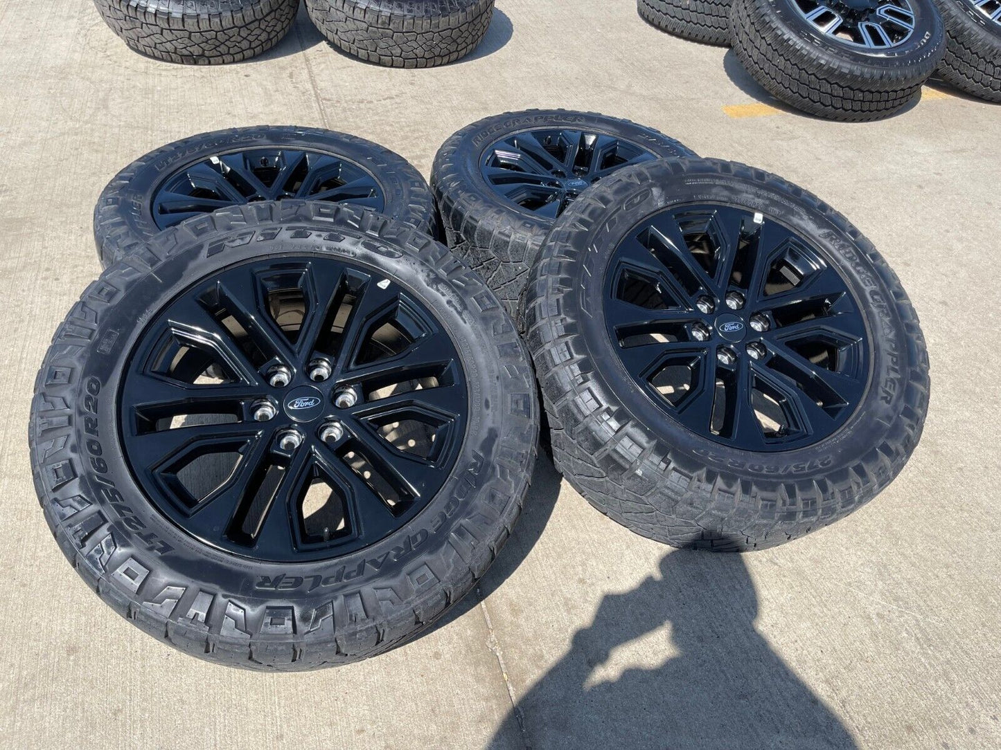 20" Ford F-150 LARIAT Limited OEM rims wheels Expedition 2023 2024 2025 NITTO