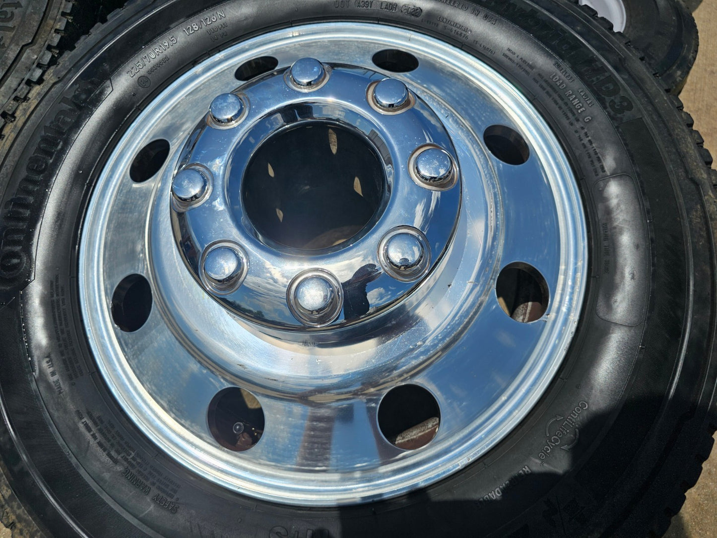 19.5" Ford F-450 Dually F-550 rims wheels RAM 4500 OEM 10x225 2023 2024 2025