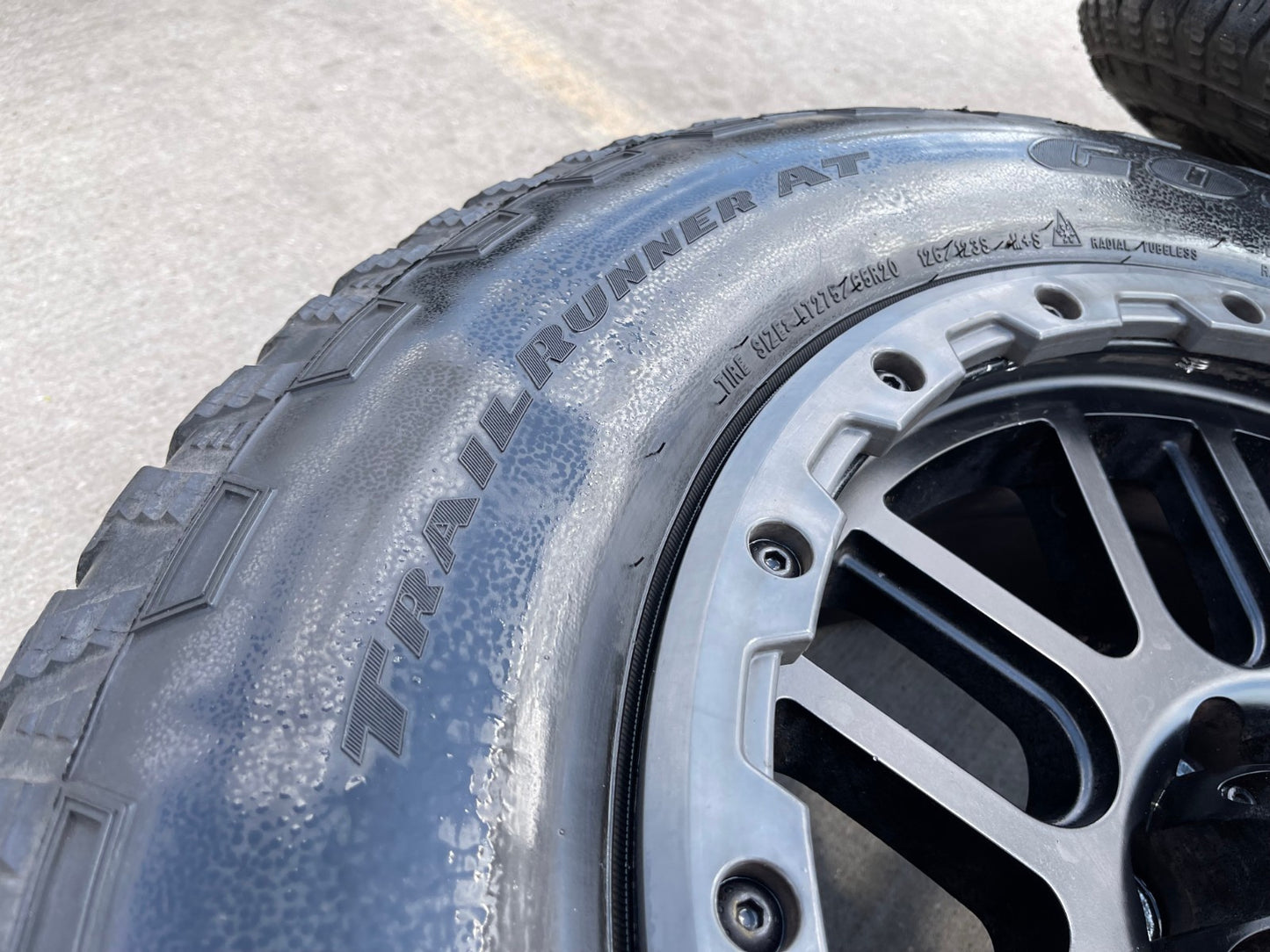 20" Ford F-250 F-350 ROUSH OEM rims wheels tires GOODYEAR