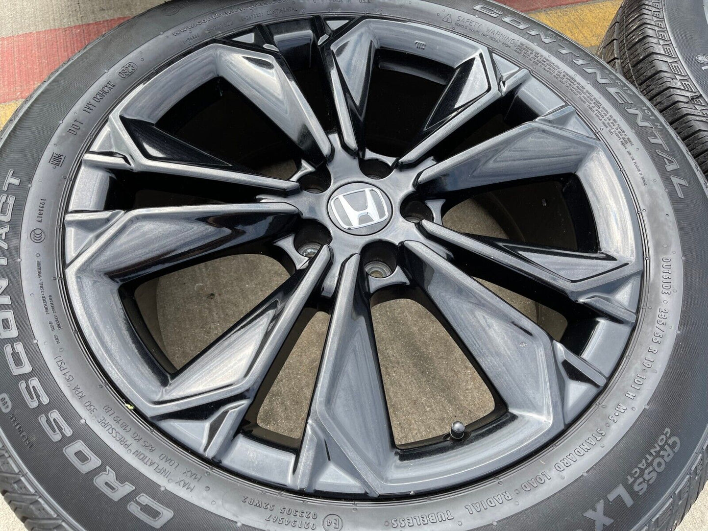 19" Honda CR-V Touring OEM wheels rims tires HR-V 60312 black 2023 2024 2025