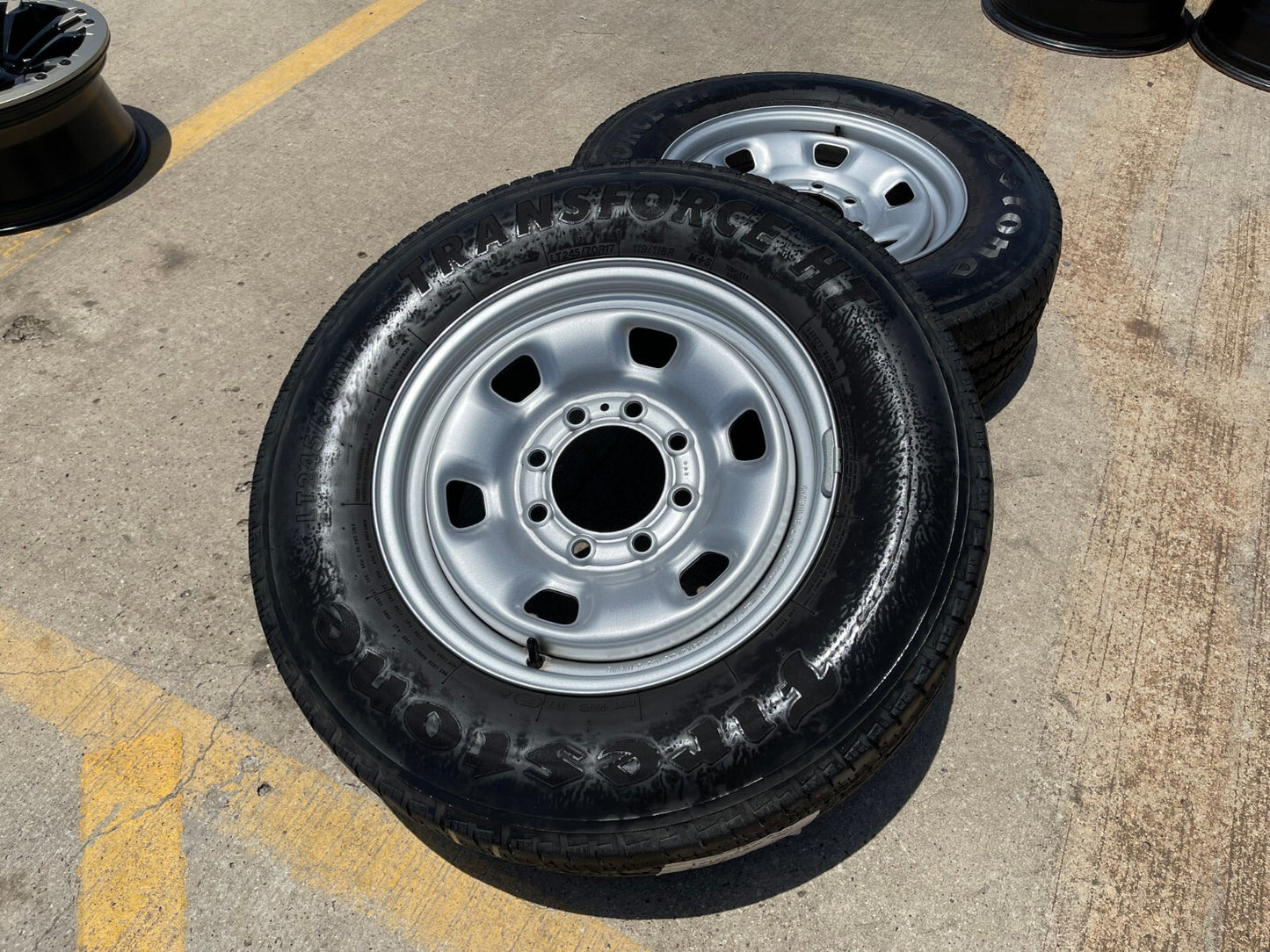 17" Dodge Ram 2500 3500 OEM wheel rim 2497 tire FIRESTONE