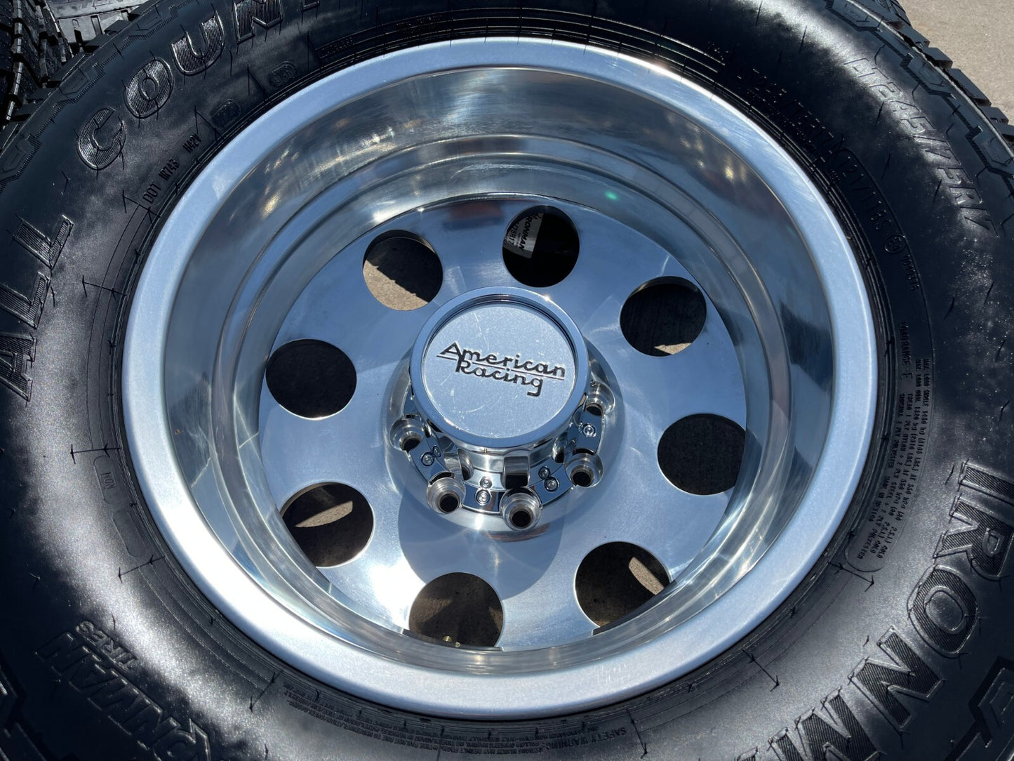 17" American Racing AR204 Dodge Ram 3500 DUALLY OEM wheels rims 8x165 8x6.5 NEW