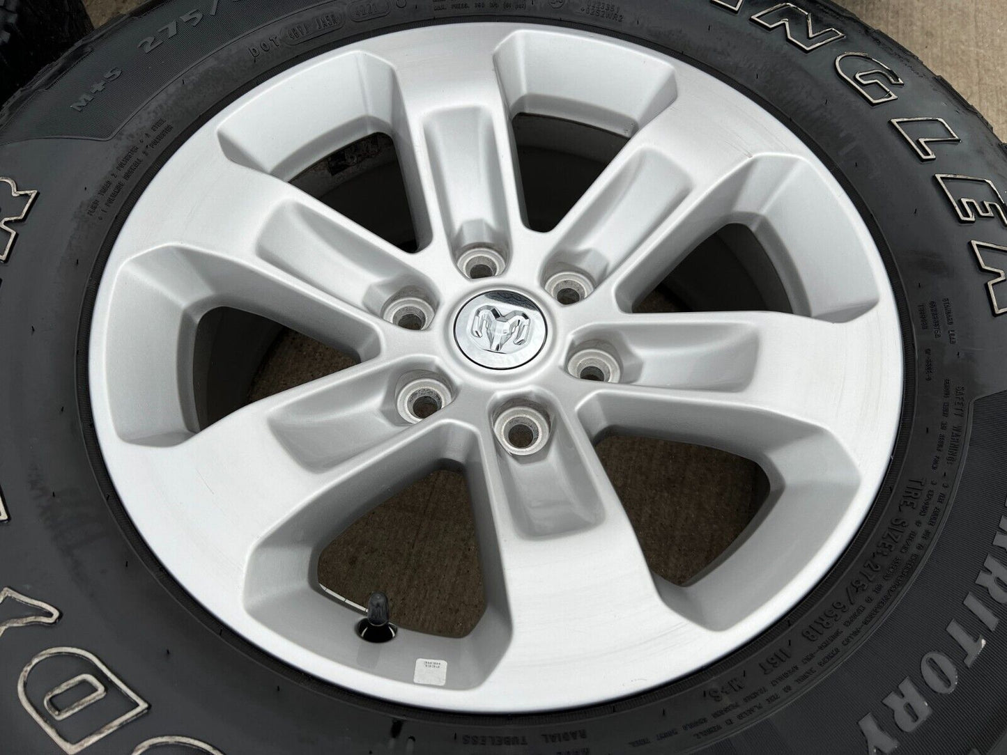 18" Dodge Ram 1500 OEM wheels rims 6x5.5 2672 tires 2019 2020 2021 2022 2023