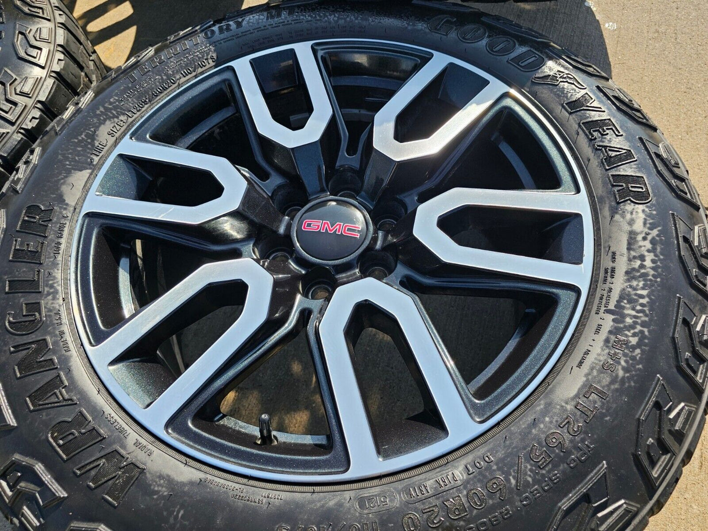 20" GMC Sierra Yukon AT4X Silverado OEM 5914 wheels rims 2022 2023 2024 2025
