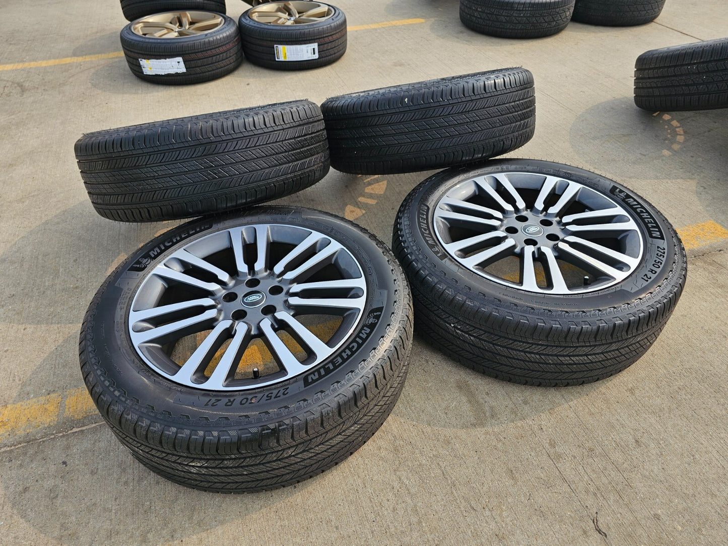 21" Range Rover Autobiography OEM 72370 wheels rims Land 2023 2024 2025 NEW
