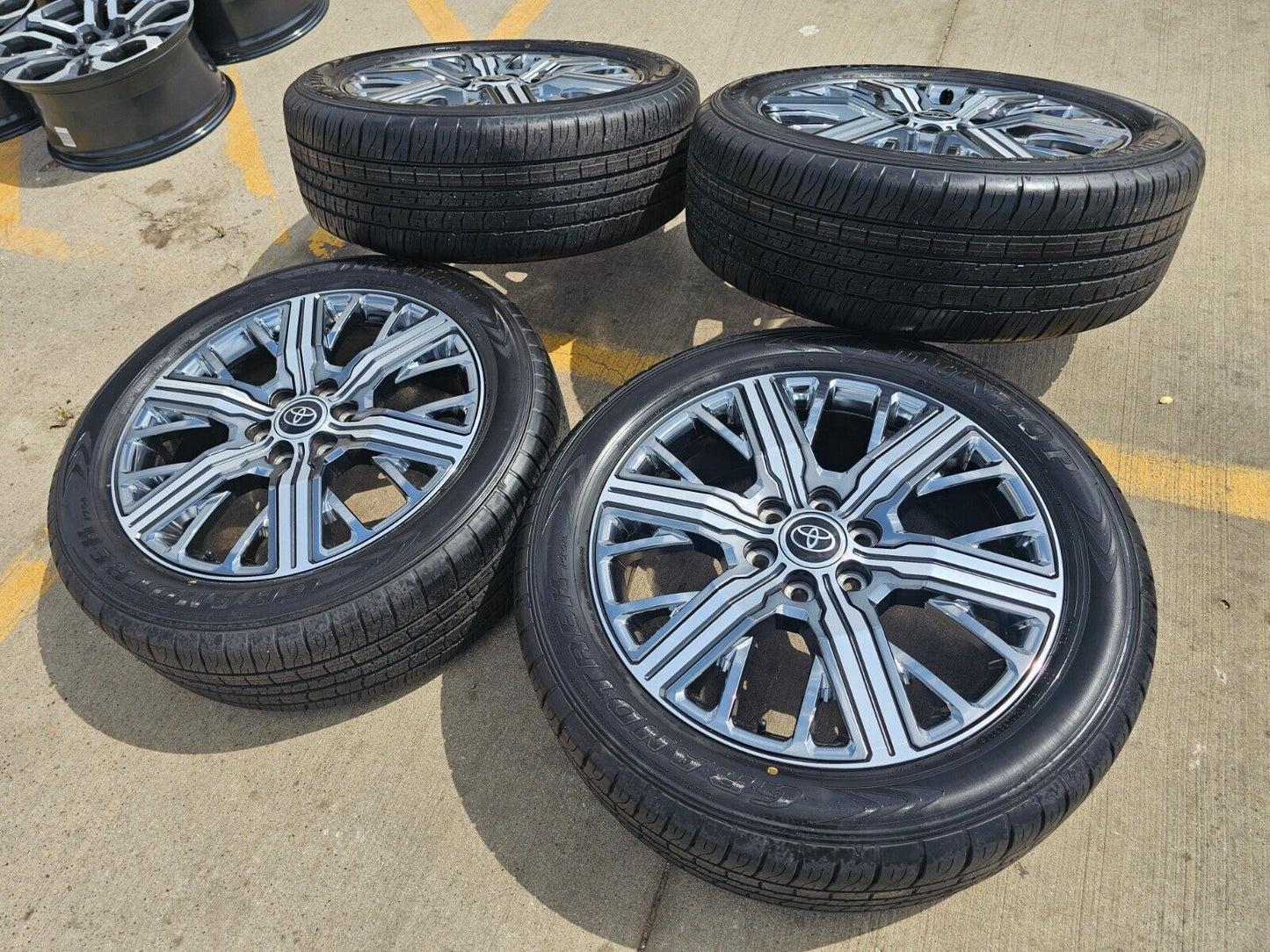 22" Toyota Tundra CAPSTONE OEM wheels rims 75282 95457 Sequoia 2024 2025 NEW