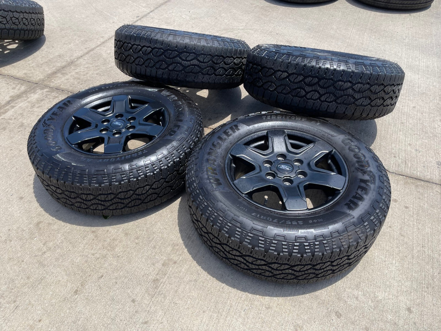 17" Ford Ranger wheels rims 95292 10383 tires 2023 2024 2025 2026 NEW