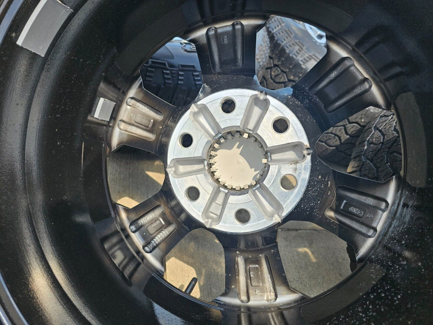 18" GMC Sierra AT4 Chevy Silverado OEM 5910 wheels rims 2022 2023 2024 2025 NEW