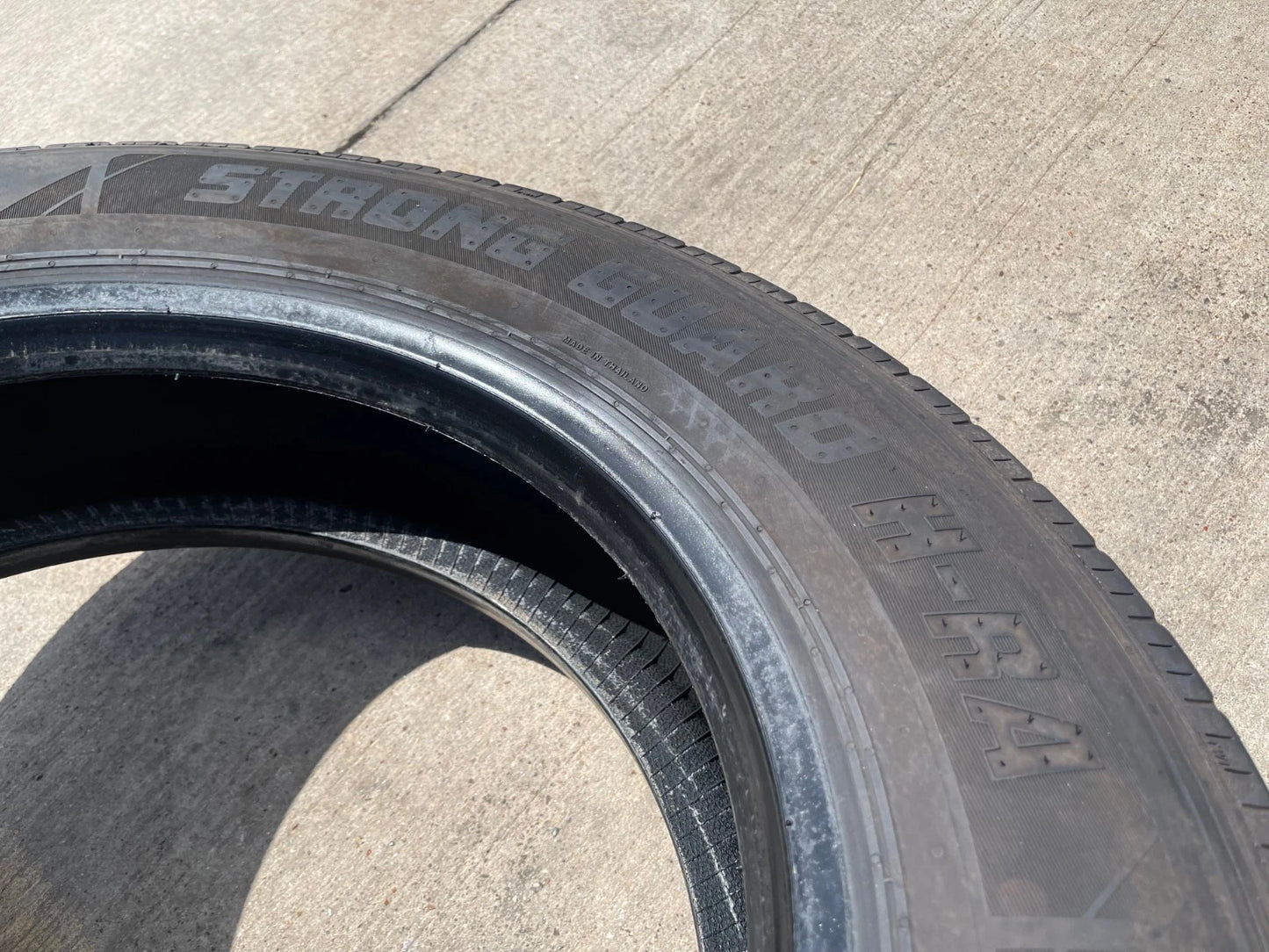 (1) 245/70/19.5 Hercules Strong Guard HR-A tire 128 245/70r19.5 LT 14 PLY