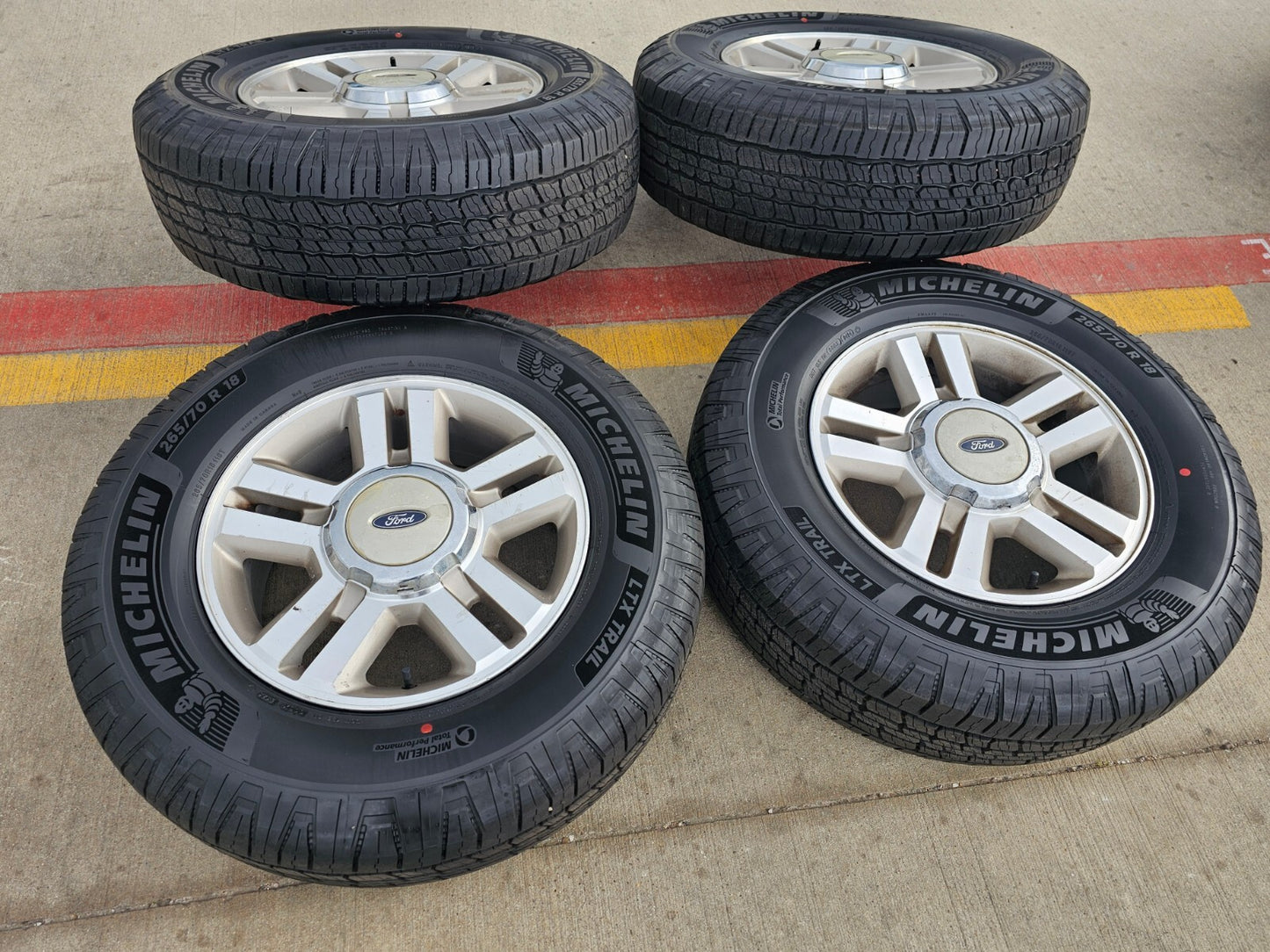 18" Ford F-150 Expedition OEM 3559 rims wheels tires NEW MICHELIN