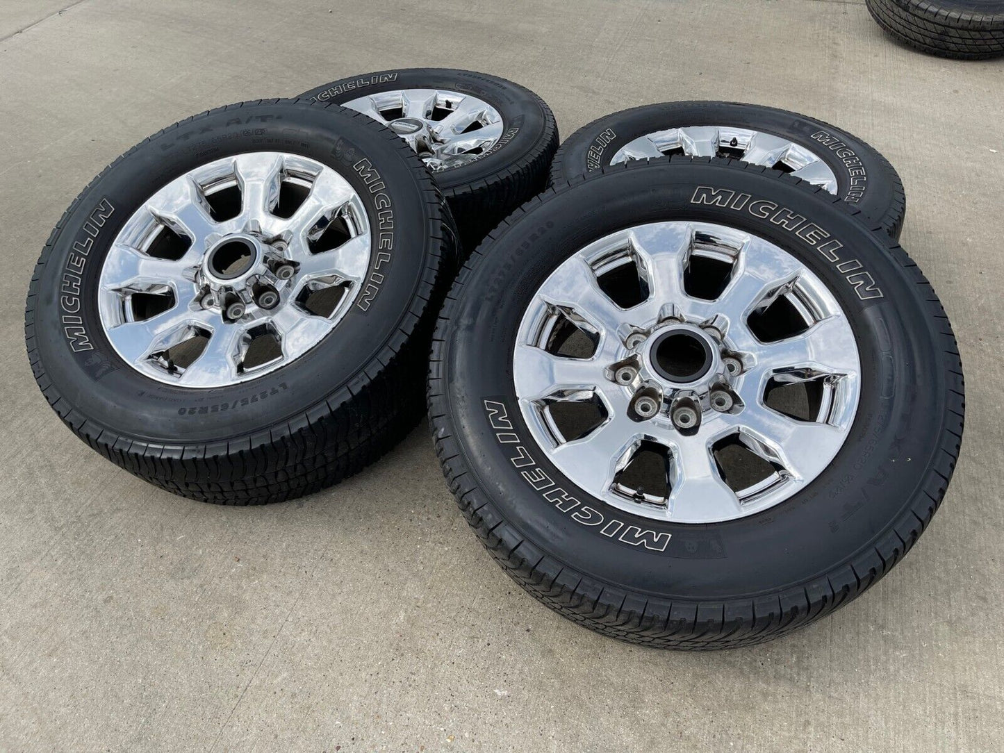 20" Ford F-250 chrome OEM 10100 rims wheels 2017 2018 2019 2020 2023 2024