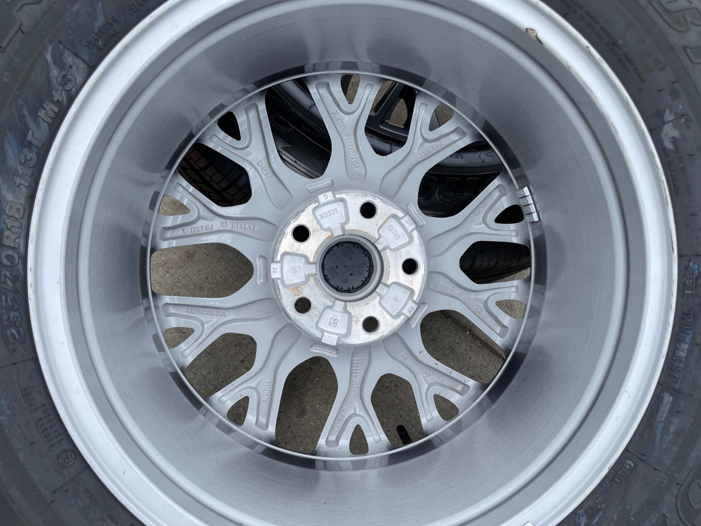 18" Jeep Grand Cherokee OEM wheels rims 51649 Wrangler 2024 2025 2026 NEW