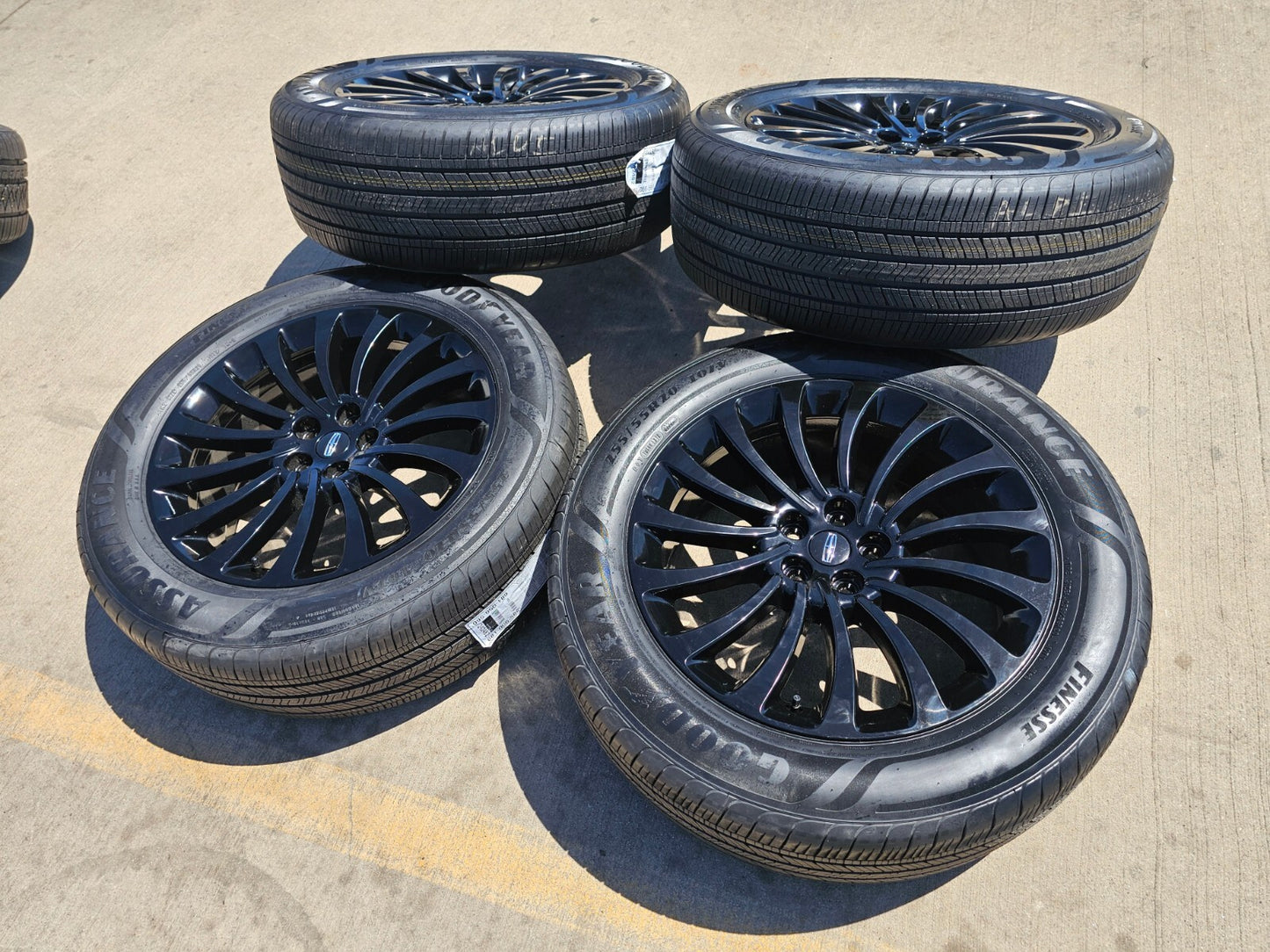 20" Lincoln Aviator Black Label OEM rims wheels 10189 Explorer 2024 2025 NEW