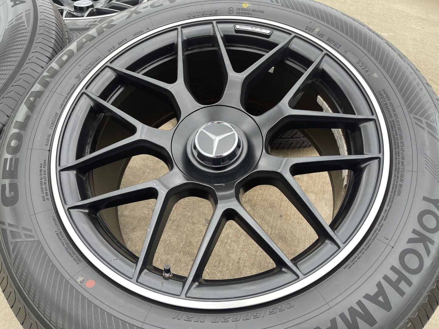 20" Mercedes G Wagon G63 AMG OEM Replica wheels rims tires
