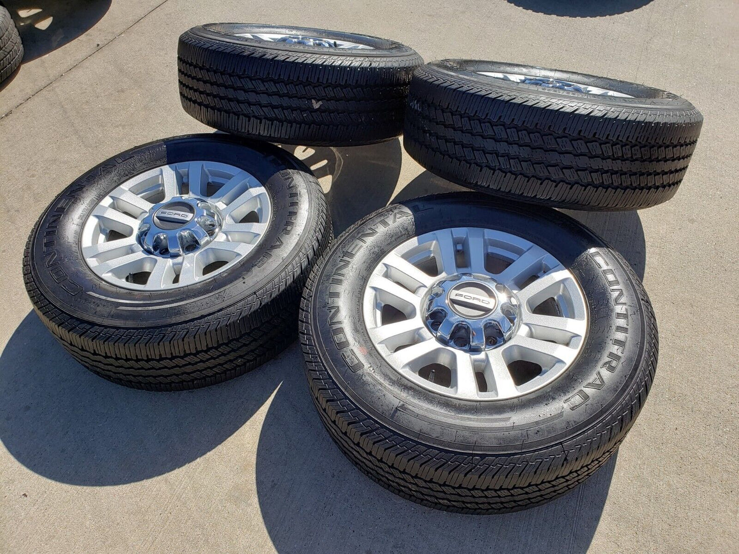18" Ford F-250 F-350 OEM 10098 rims wheels tires 2020 2021 2022 2023 2024 2025