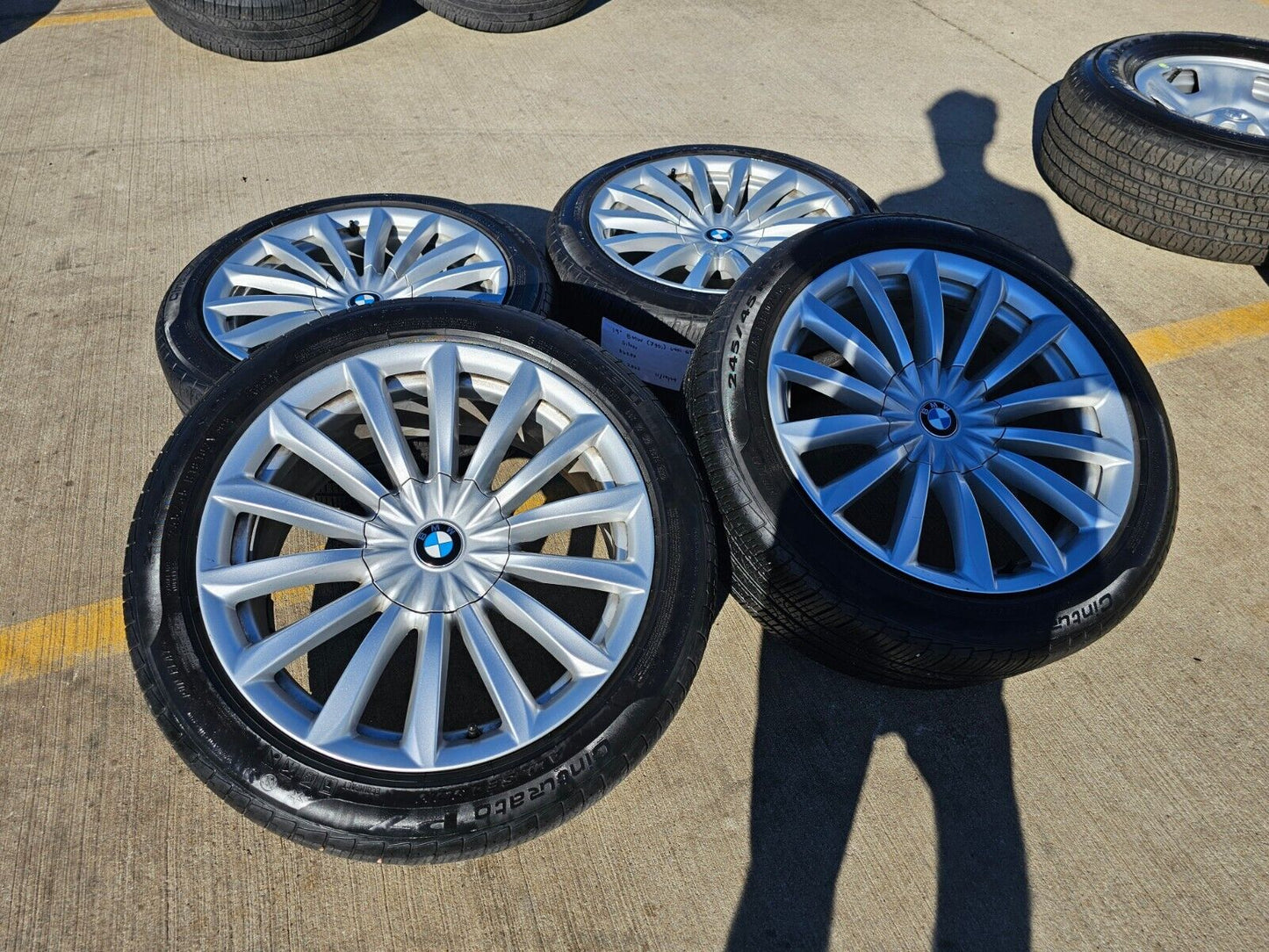 19" BMW OEM 5 6 7 Series wheels rims 86277 740i 640i 2018 2019 2020 2023 2024