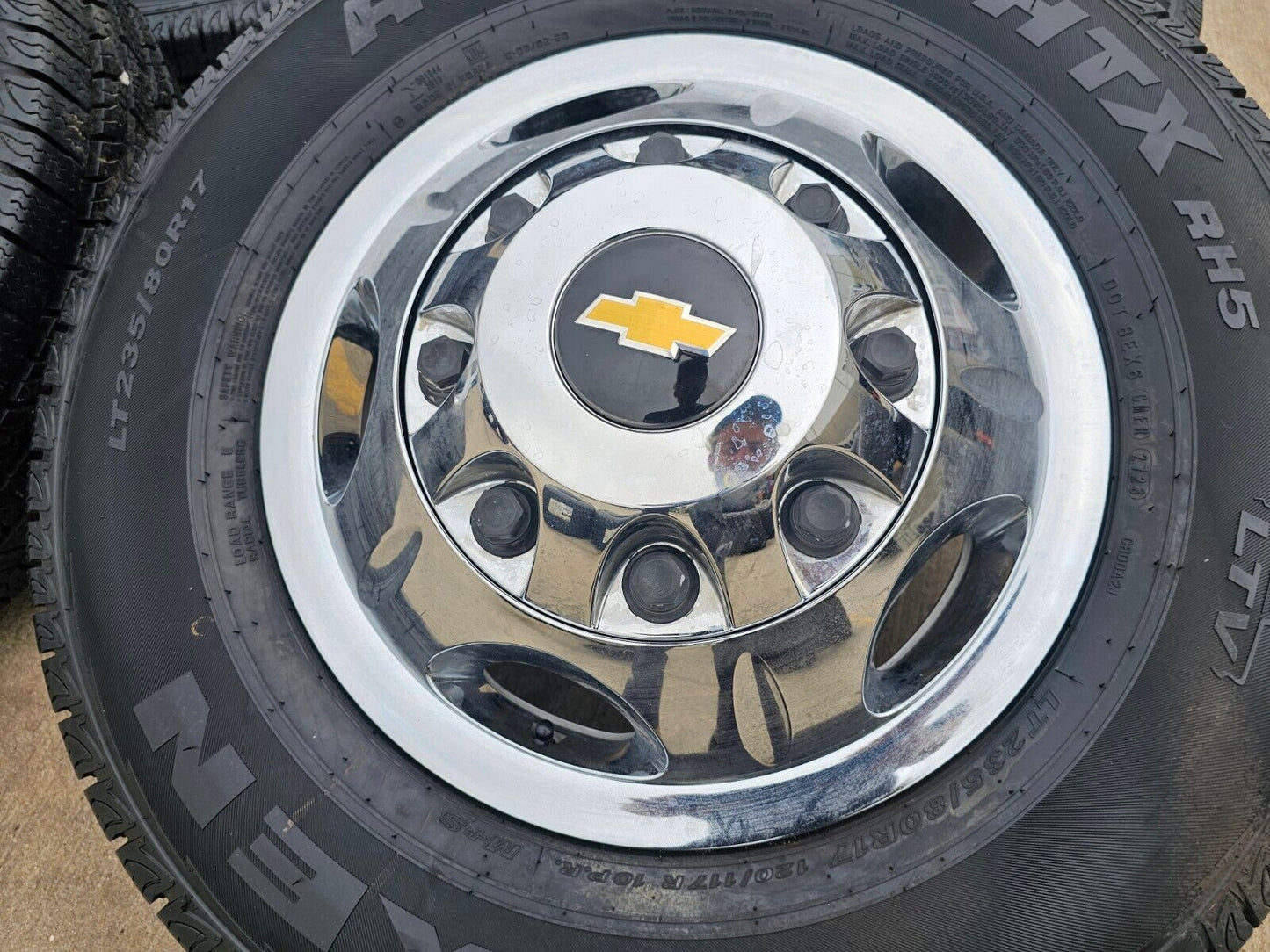 17" Chevy Silverado GMC Sierra 3500 Dually simulator rims wheels OEM 8094 NEW