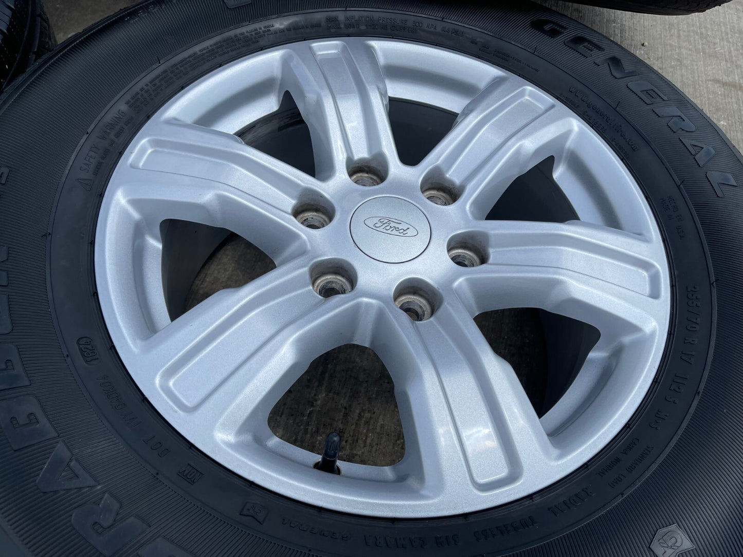 17" Ford Ranger Bronco wheels rims 10228 tires 2021 2022 2023 2024 2025 2026