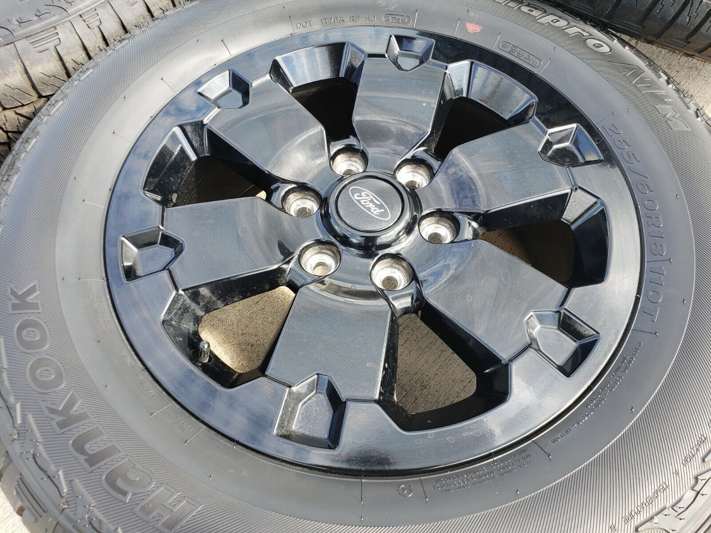 18" Ford Ranger TREMOR Bronco OEM black wheels rims 10282 2022 2023 2024 NEW
