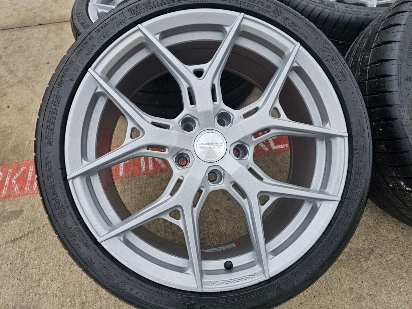 19" + 20" VOSSEN HF-5 Chevy Corvette C8 OEM wheels rims tires NEW