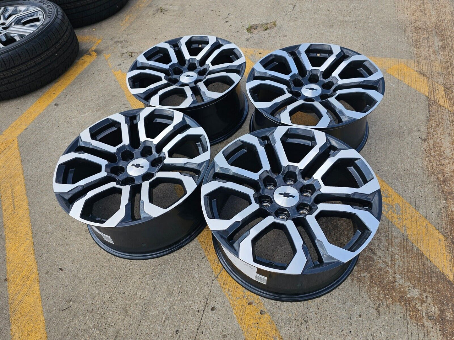 20" Chevy Colorado OEM wheels rims 95780 Silverado Suburban GMC Canyon 2025 NEW