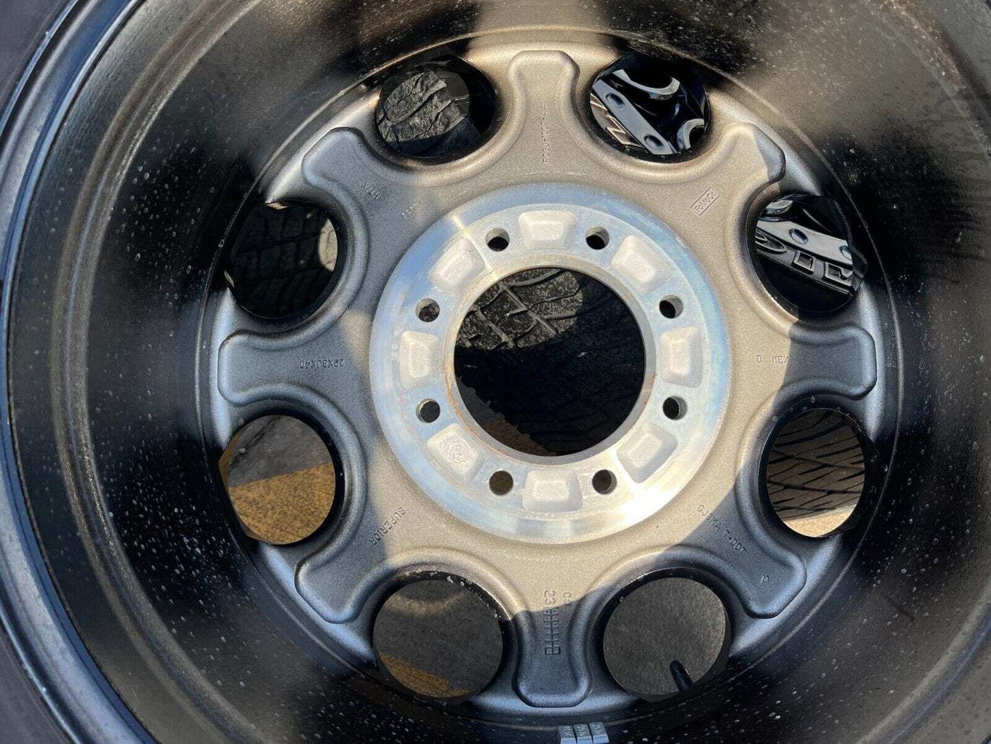 20" Ford F-250 F-350 OEM black TREMOR wheels rims 10299 tires