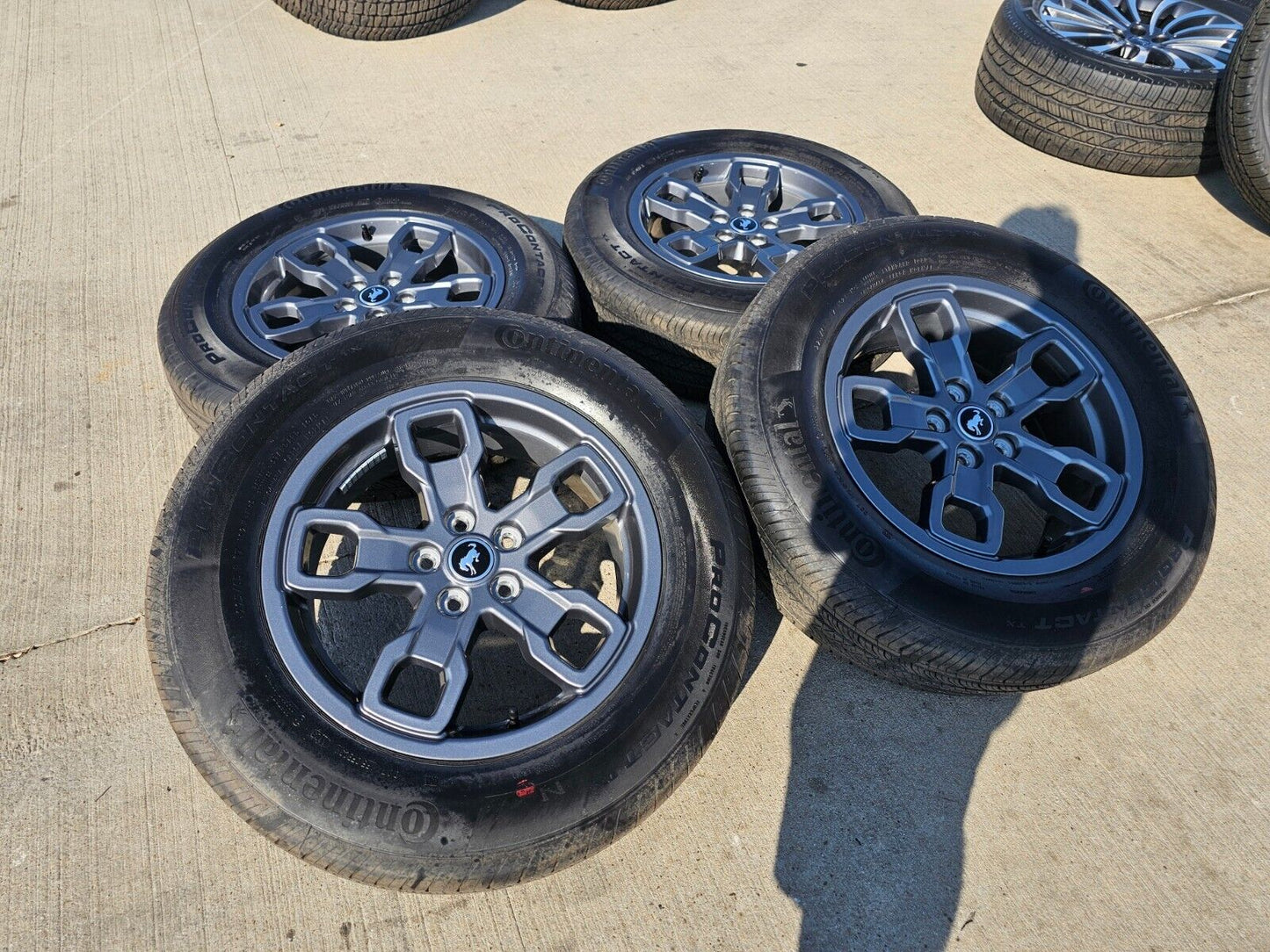 17" Ford Bronco Sport Maverick rims wheels 95019 10325 OEM 2023 2024 2025 NEW