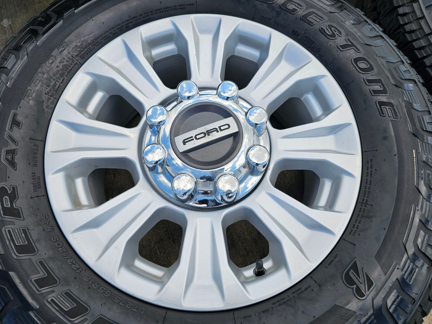 18" Ford F-250 F-350 OEM Lariat 10097 rims wheels 2021 2022 2023 2024 2025