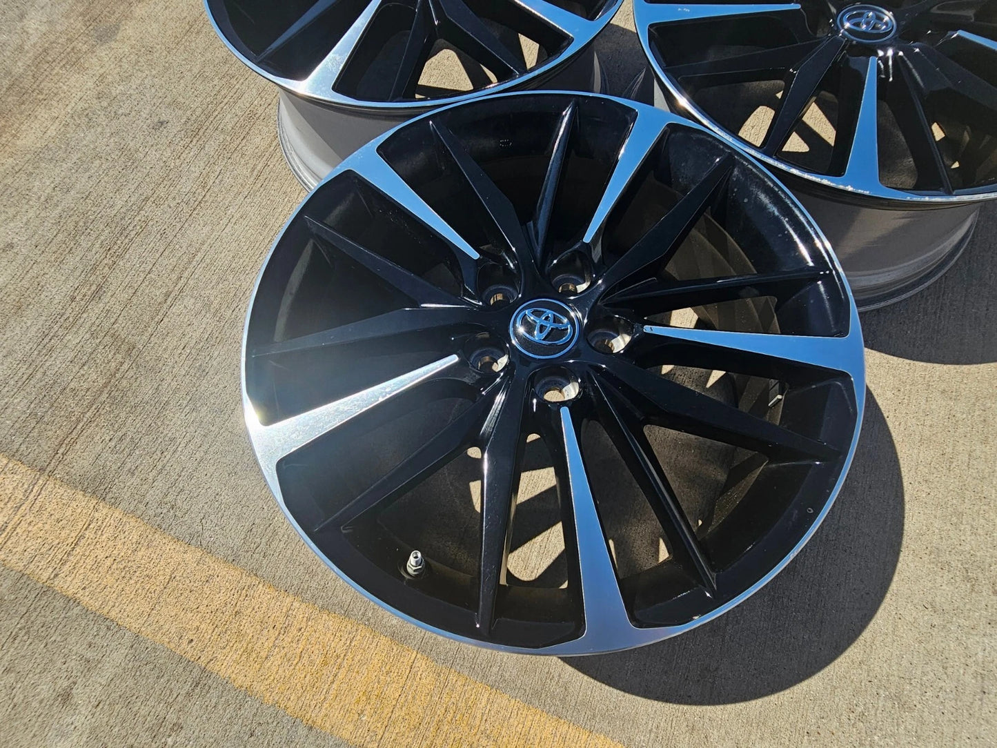 19" Toyota Camry OEM black wheel rim Camry Avalon 75222 spare 2021 2022 2023
