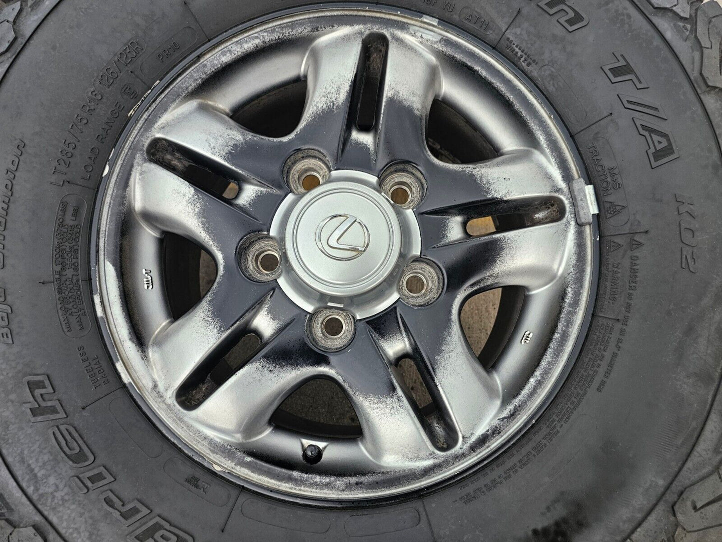 16" Lexus LX470 Toyota Land Cruiser OEM 74145 wheels rims 1998 1999 2000 2002