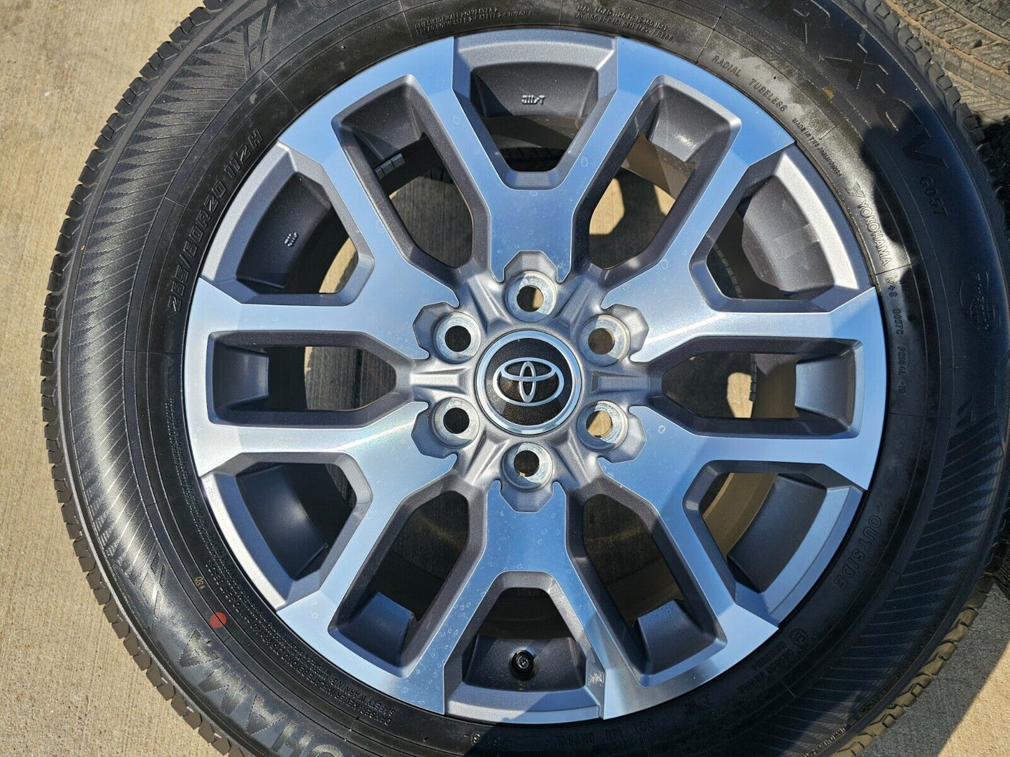 20" Toyota Tundra 2022 2023 TSS TRD OEM wheels rims tires 95359 Sequoia 75277