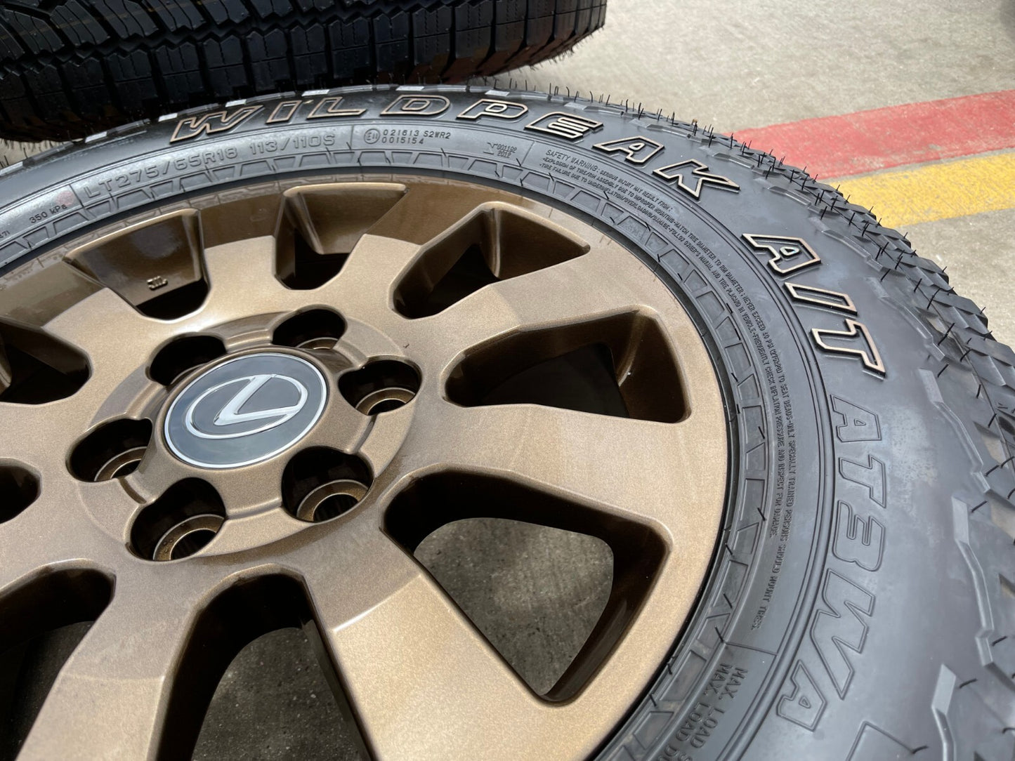 18" Toyota Land Cruiser OEM TRD wheels rims 95952 Tundra Sequoia BRONZE